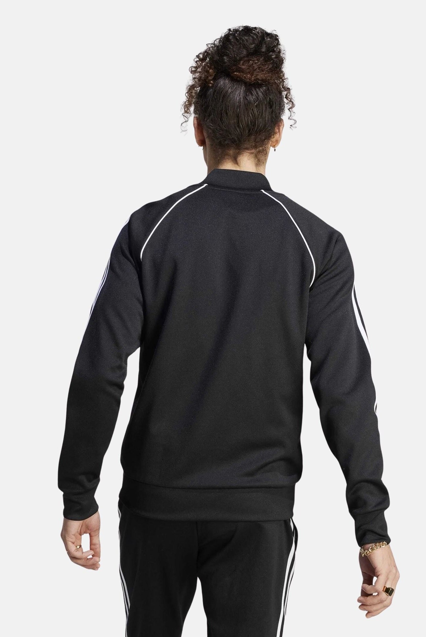 ADIDAS ORIGINALS Felpa con zip Adicolor Classics SST nera da uomo IM4545 . ADIDAS ORIGINALS