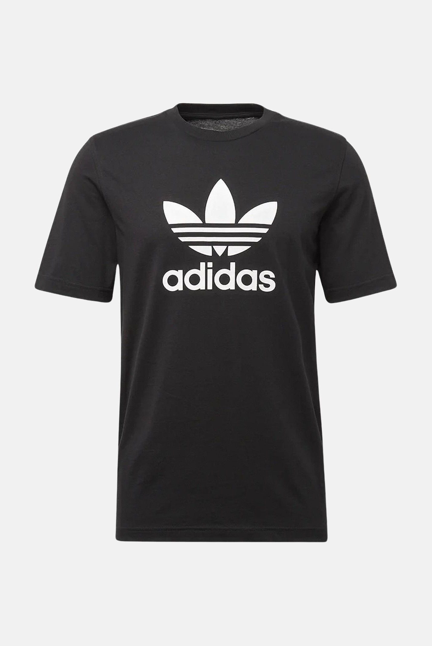 ADIDAS ORIGINALS T-shirt a manica corta Adicolor Trefoil nera da uomo IU2364 . ADIDAS ORIGINALS