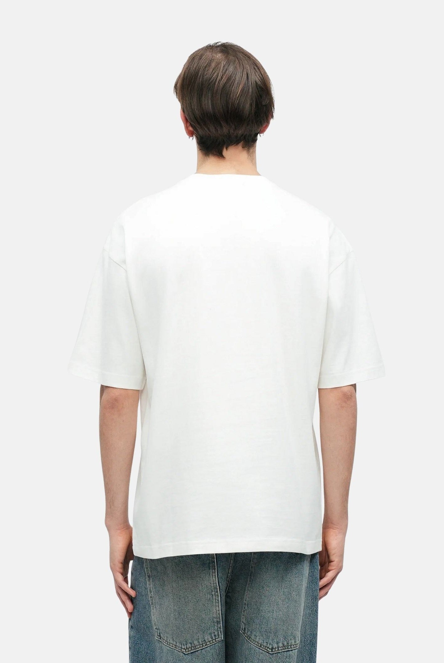 ADIDAS ORIGINALS T-shirt a manica corta Adicolor Trefoil bianca da uomo IV5353 . ADIDAS ORIGINALS