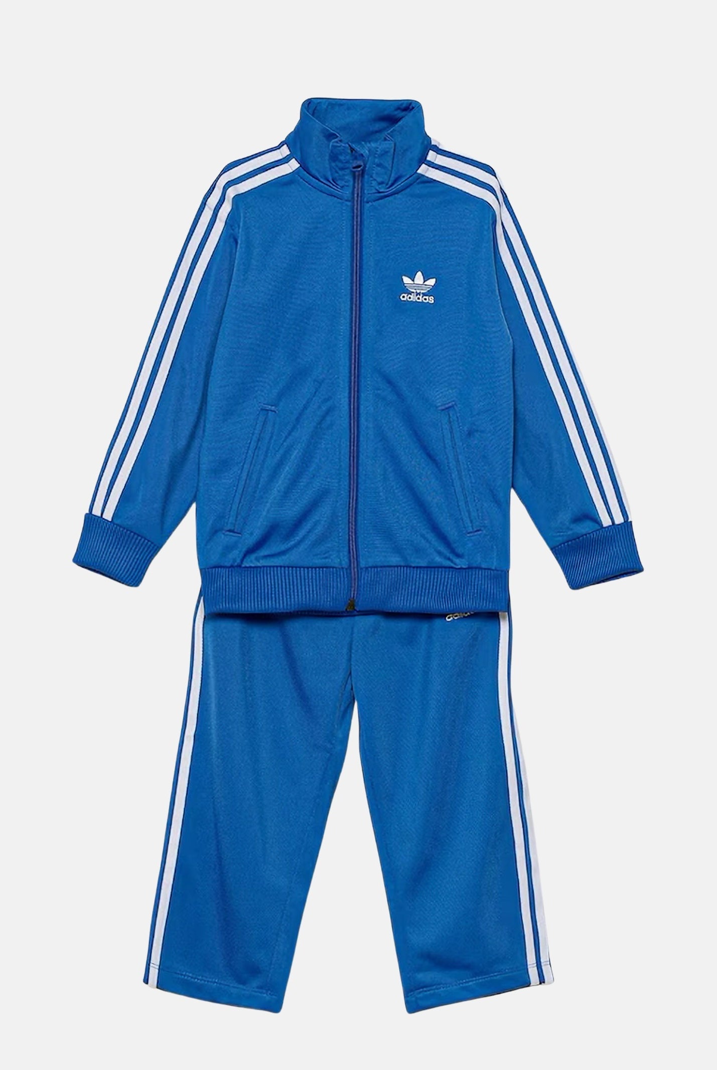 ADIDAS ORIGINALS Tuta Adicolor Firebird blu da neonato IX5207 . ADIDAS ORIGINALS