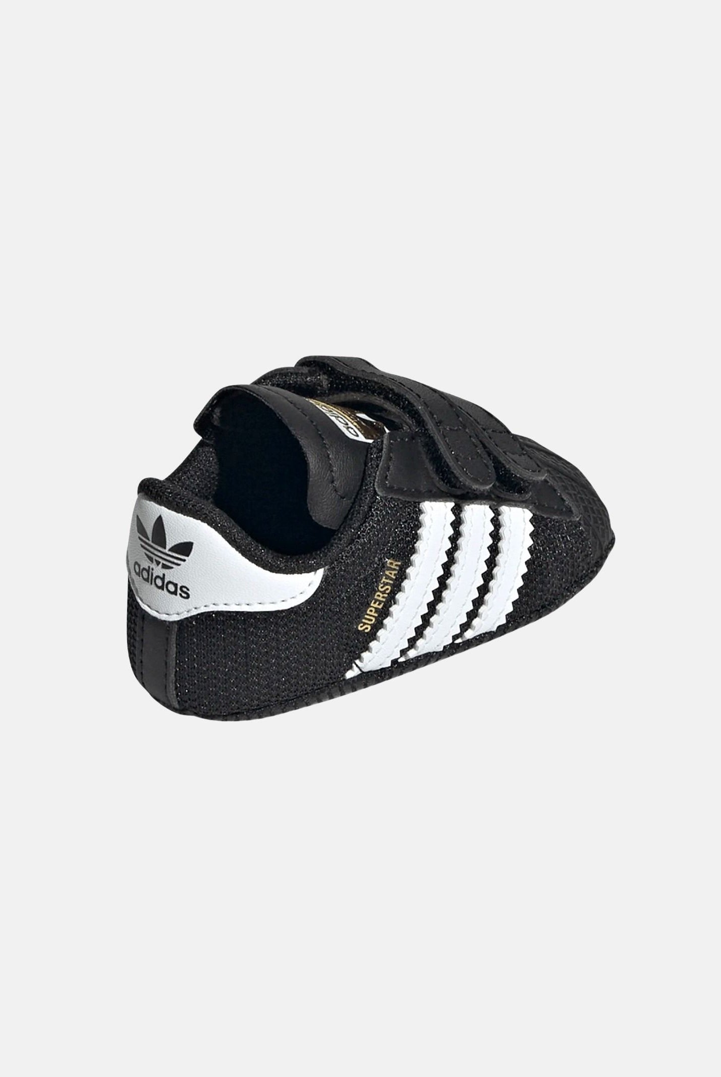 ADIDAS ORIGINALS Scarpe da culla SUPERSTAR CORE, nero da neonato<BR/> JH9971 . ADIDAS ORIGINALS