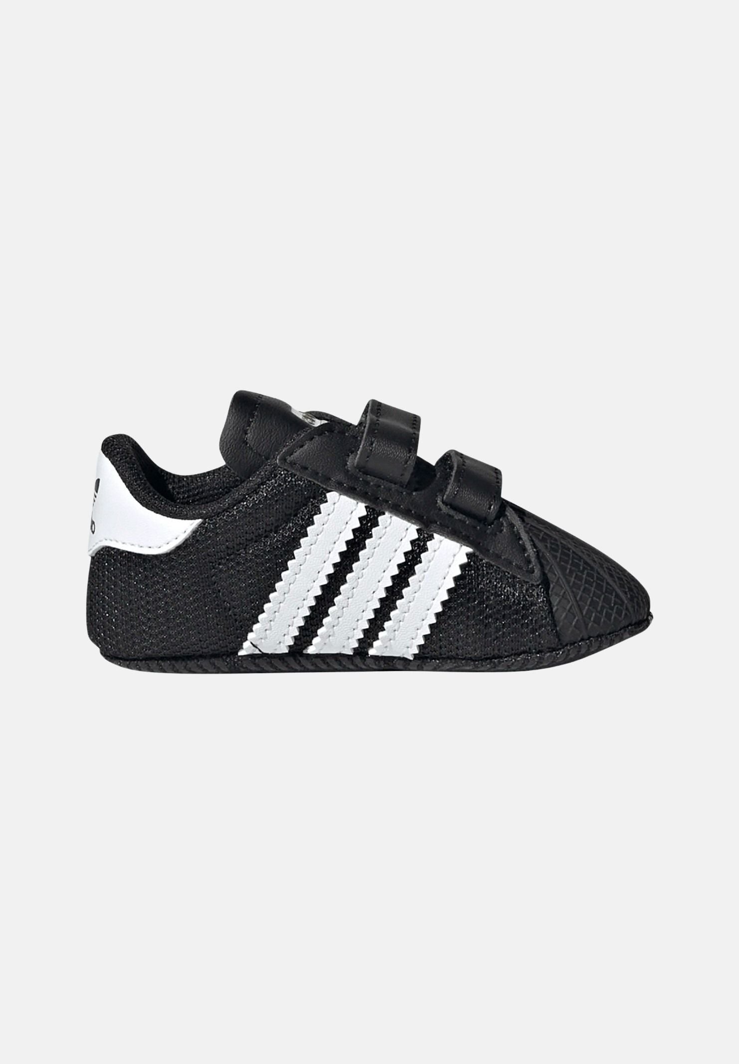 ADIDAS ORIGINALS Scarpe da culla SUPERSTAR CORE, nero da neonato<BR/> JH9971 . ADIDAS ORIGINALS
