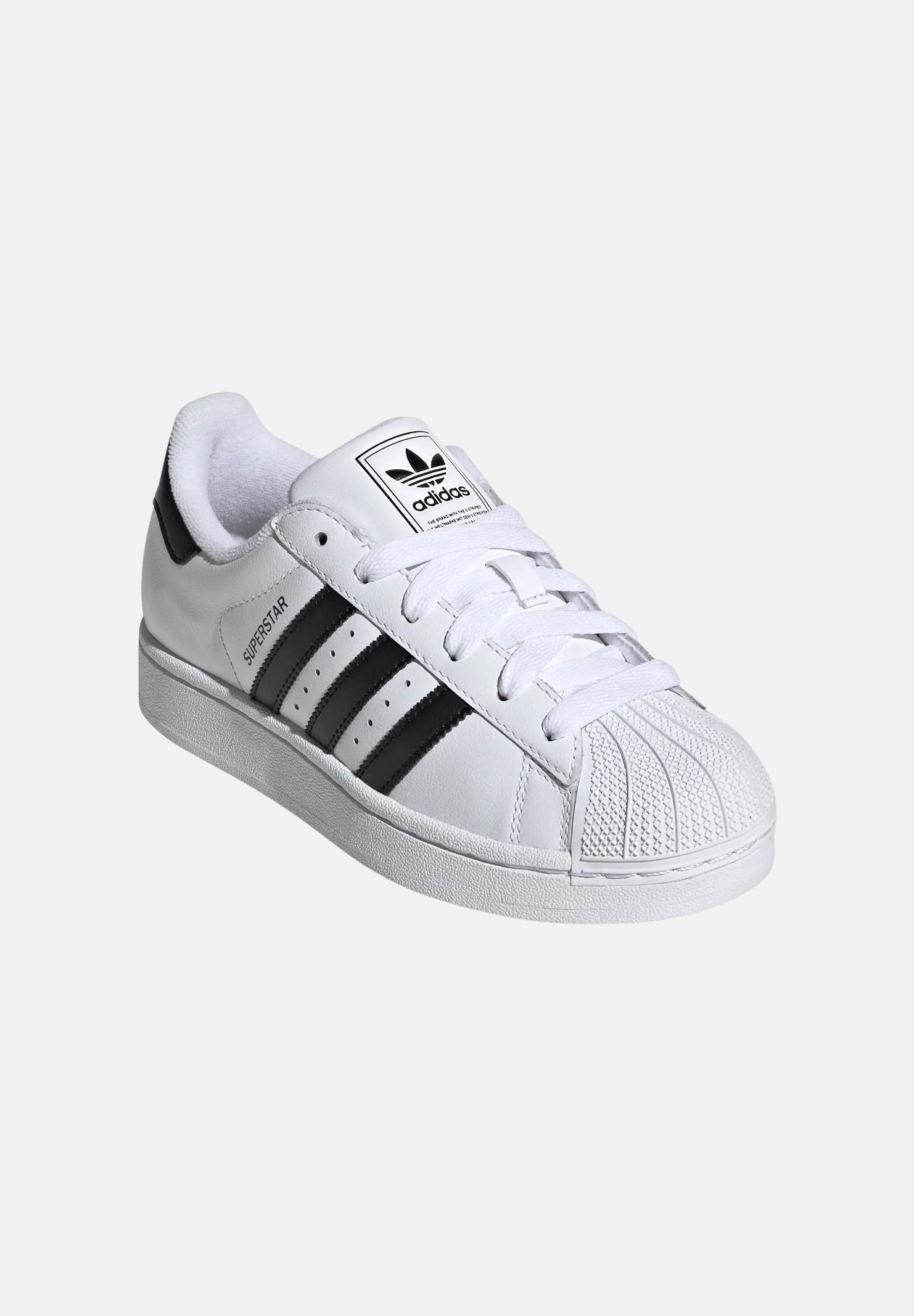 ADIDAS ORIGINALS Sneakers Superstar II bianche per uomo e donna JH9976 . ADIDAS ORIGINALS
