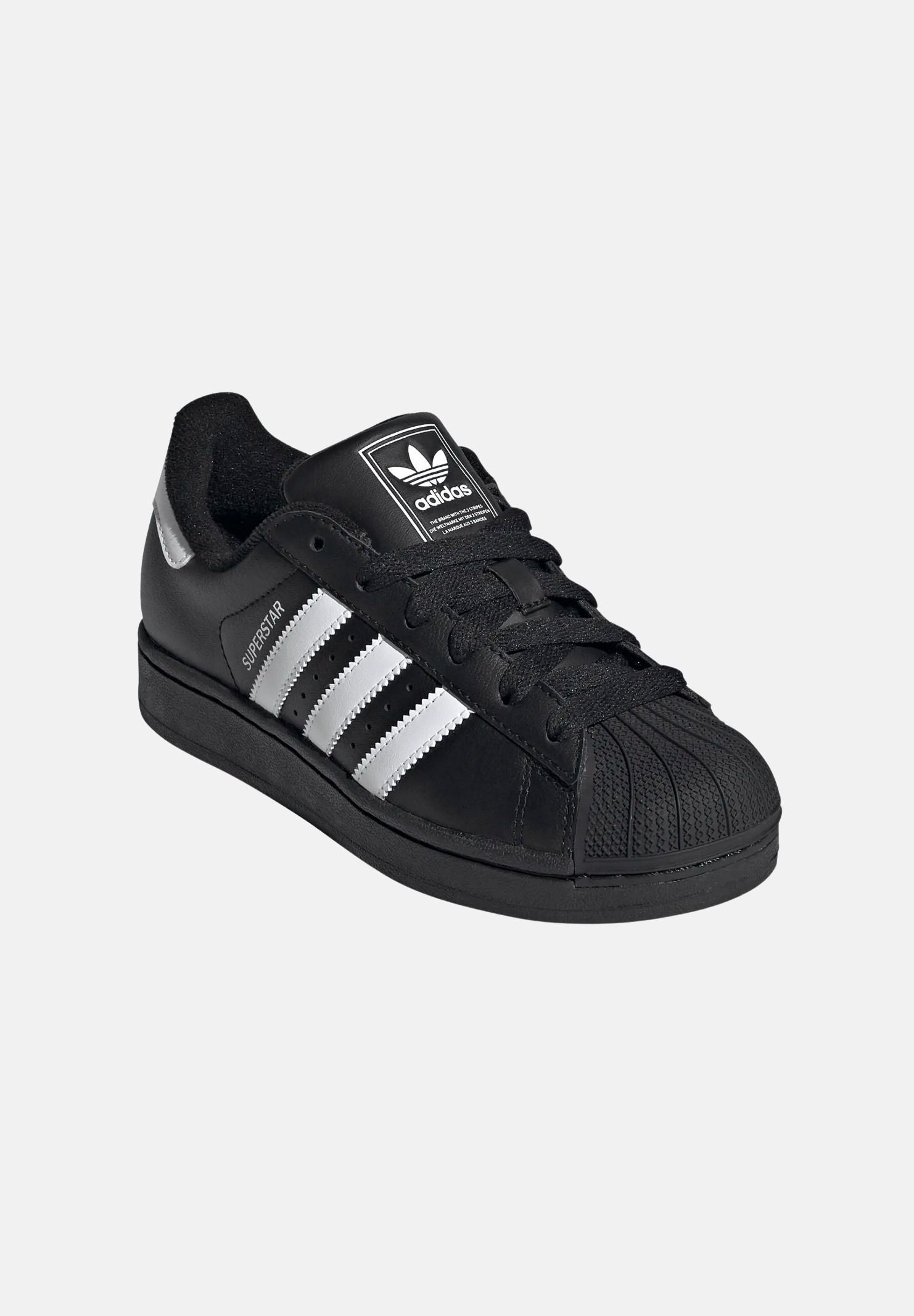 ADIDAS ORIGINALS Sneakers Superstar II nere per uomo e donna JH9977 . ADIDAS ORIGINALS