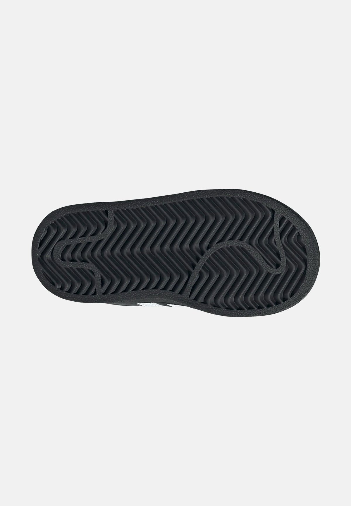 ADIDAS ORIGINALS Sneakers SUPERSTAR II nero da neonato con dettagli a contrasto e punta a conchiglia. JH9985 . ADIDAS ORIGINALS