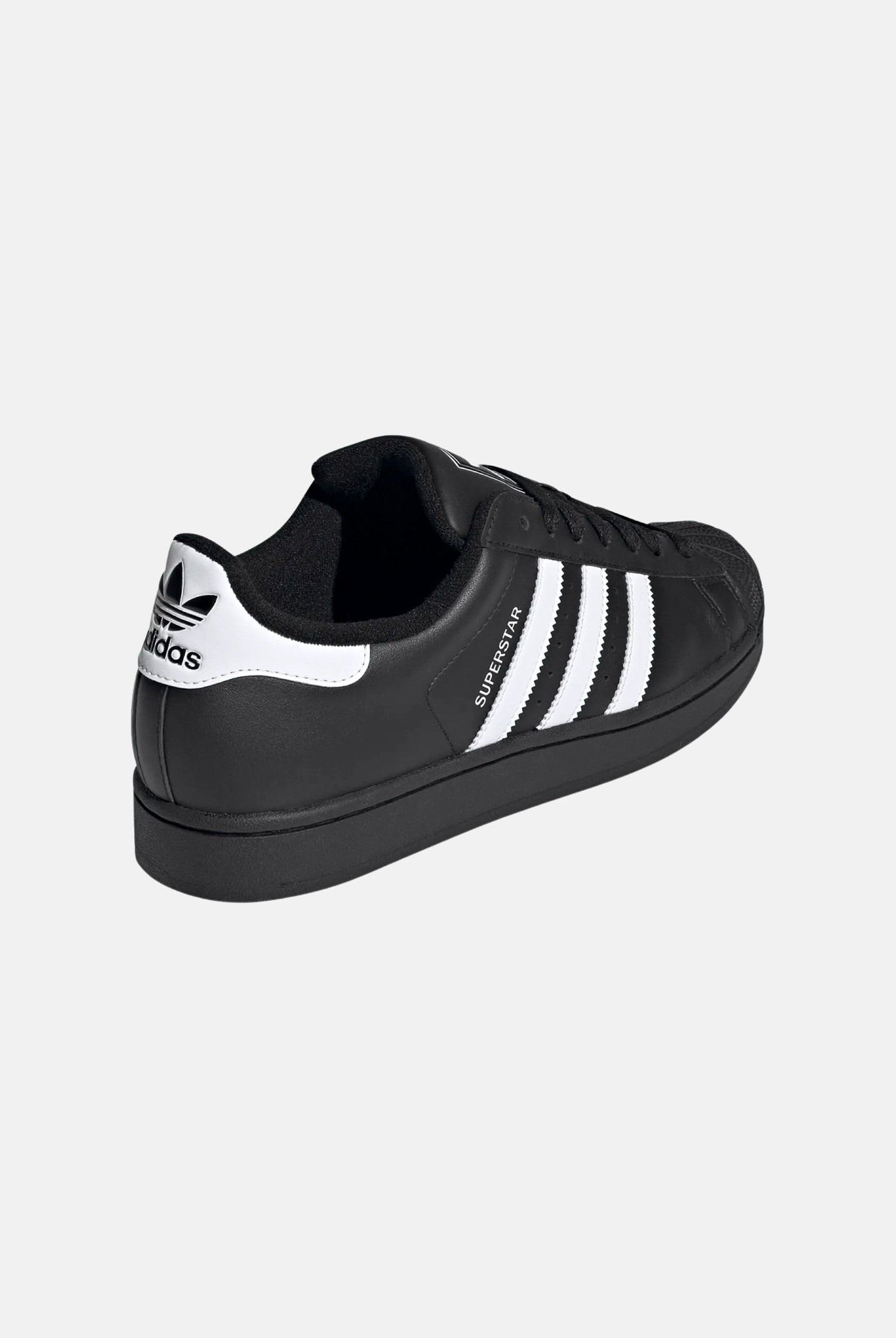 ADIDAS ORIGINALS Sneakers SUPERSTAR II nere per uomo e donna JI0079 . ADIDAS ORIGINALS