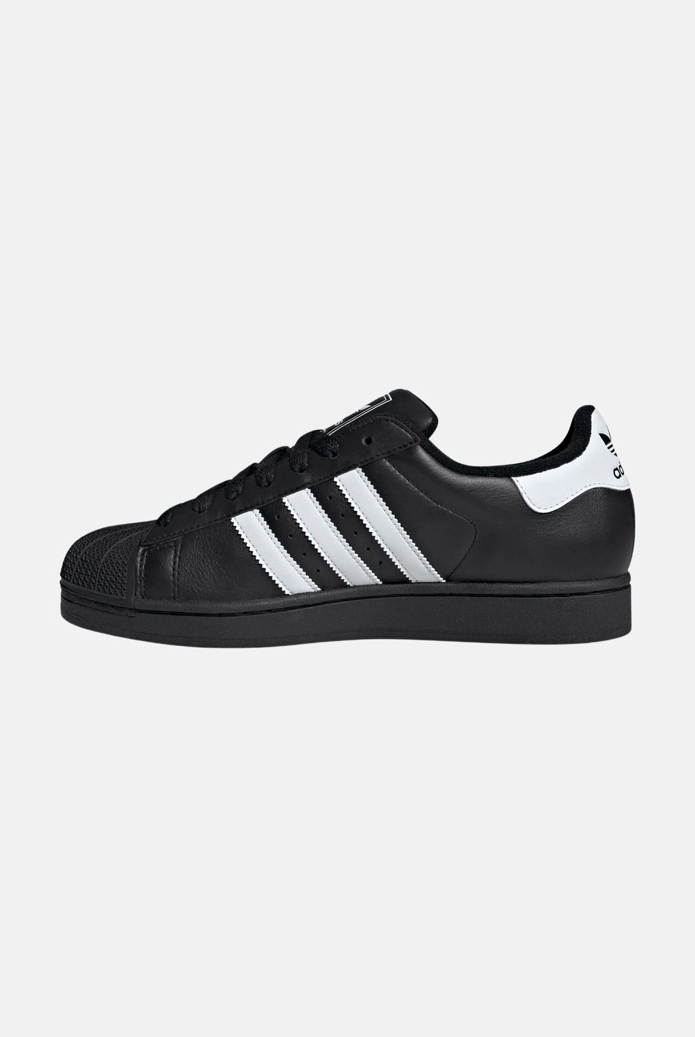 ADIDAS ORIGINALS Sneakers SUPERSTAR II nere per uomo e donna JI0079 . ADIDAS ORIGINALS