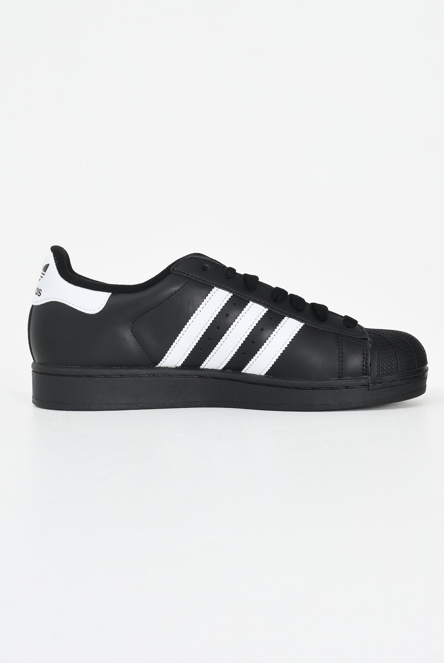 ADIDAS ORIGINALS Sneakers SUPERSTAR II nere per uomo e donna JI0079 . ADIDAS ORIGINALS