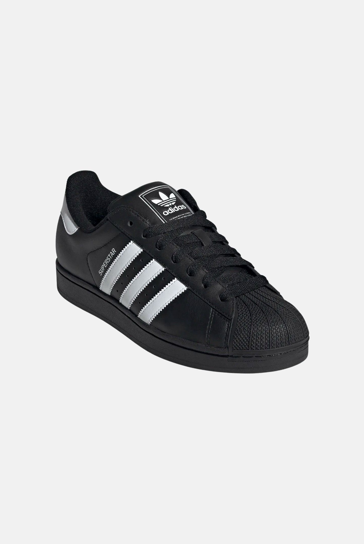 ADIDAS ORIGINALS Sneakers SUPERSTAR II nere per uomo e donna JI0079 . ADIDAS ORIGINALS