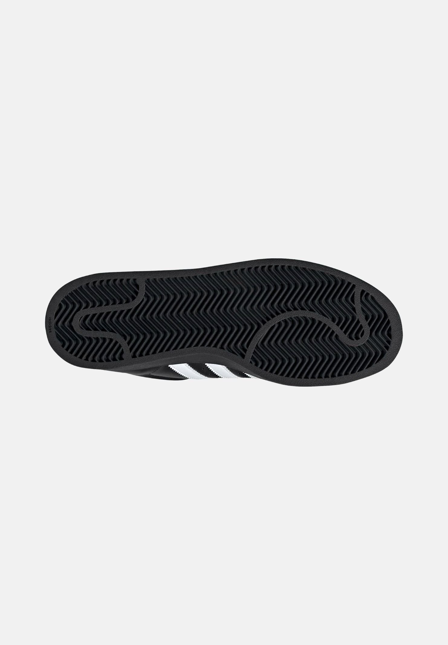 ADIDAS ORIGINALS Sneakers SUPERSTAR II nere per uomo e donna JI0079 . ADIDAS ORIGINALS