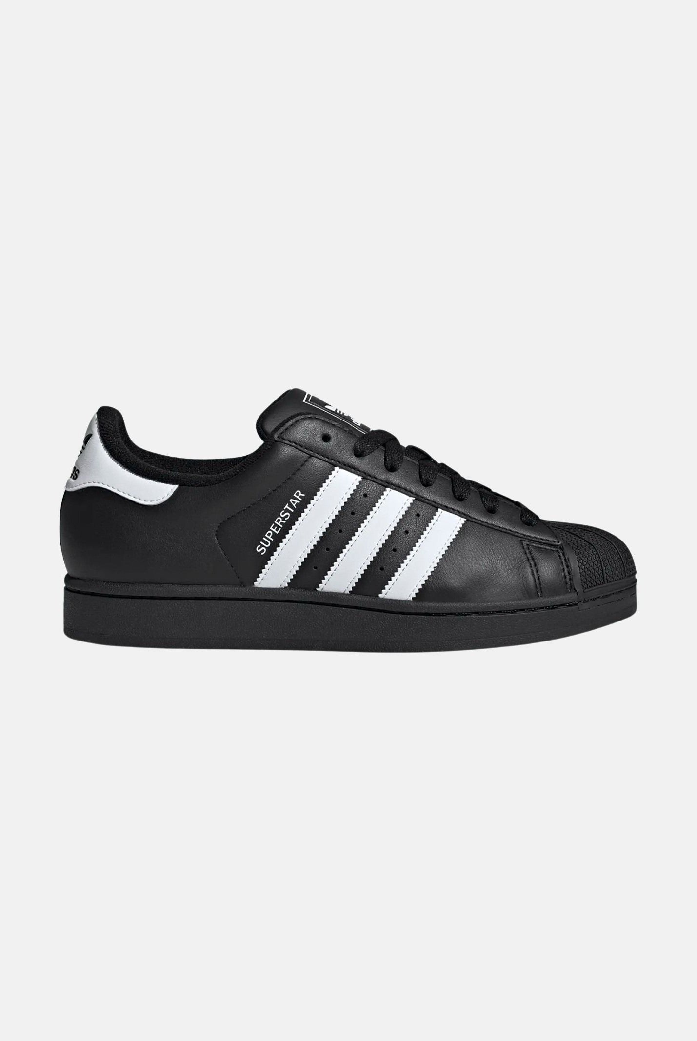 ADIDAS ORIGINALS Sneakers SUPERSTAR II nere per uomo e donna JI0079 . ADIDAS ORIGINALS