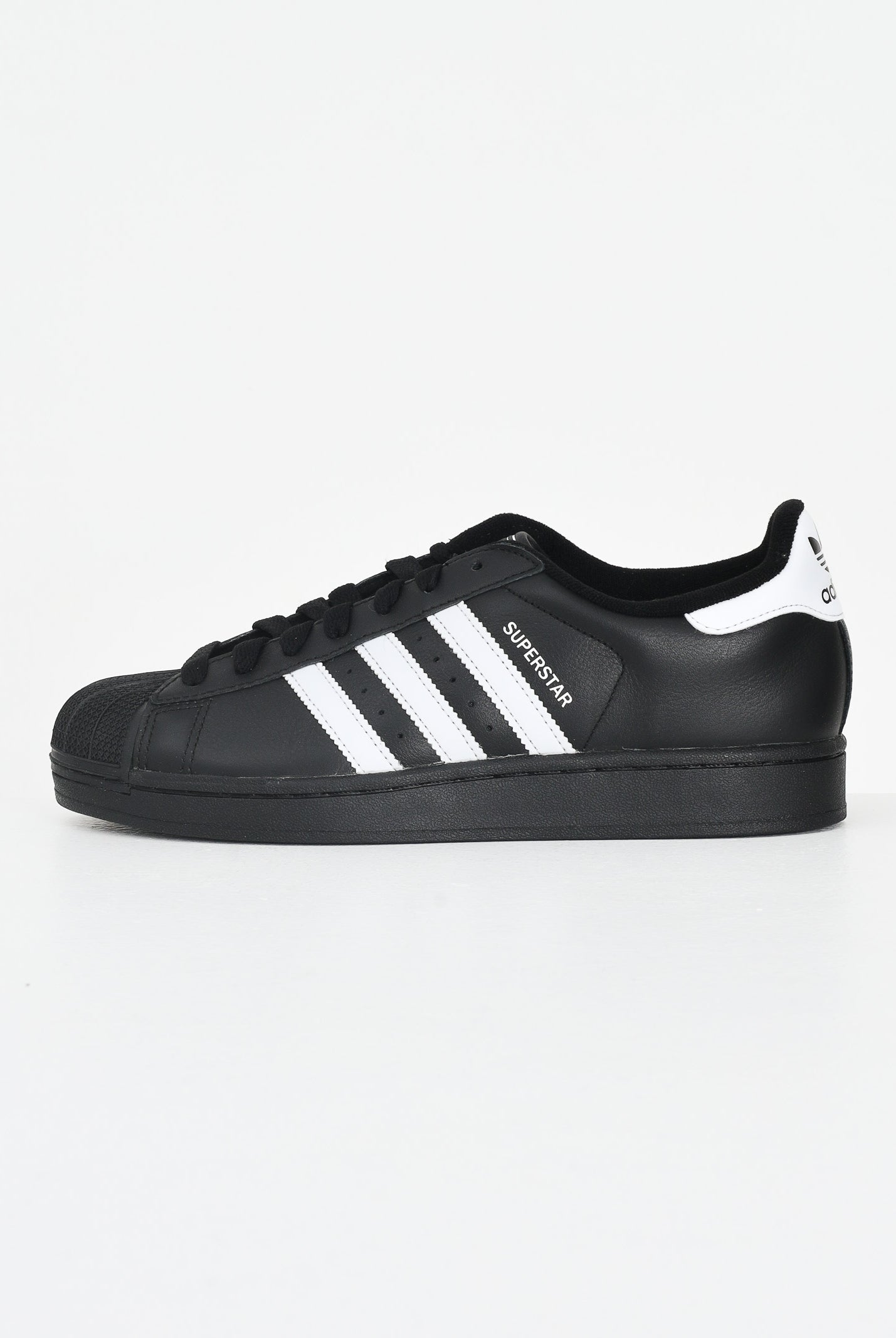 ADIDAS ORIGINALS Sneakers SUPERSTAR II nere per uomo e donna JI0079 . ADIDAS ORIGINALS