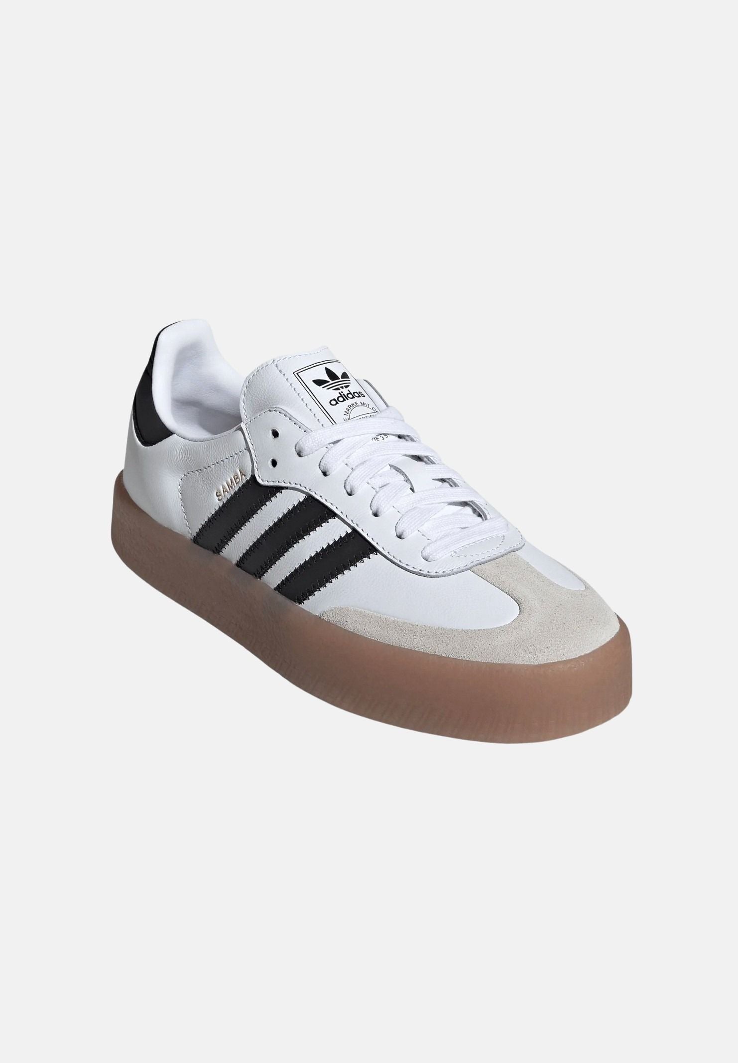 ADIDAS ORIGINALS Sneakers Sambae bianche da donna JI1349 . ADIDAS ORIGINALS