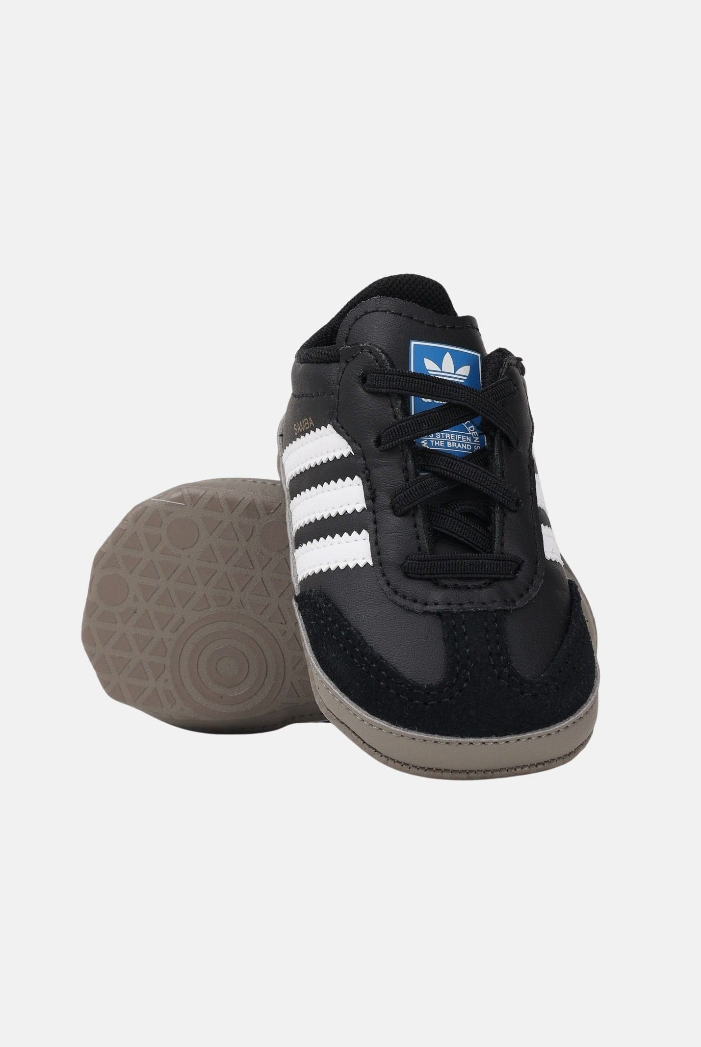 ADIDAS ORIGINALS Scarpe da culla Samba nere da neonato JI2757 . ADIDAS ORIGINALS