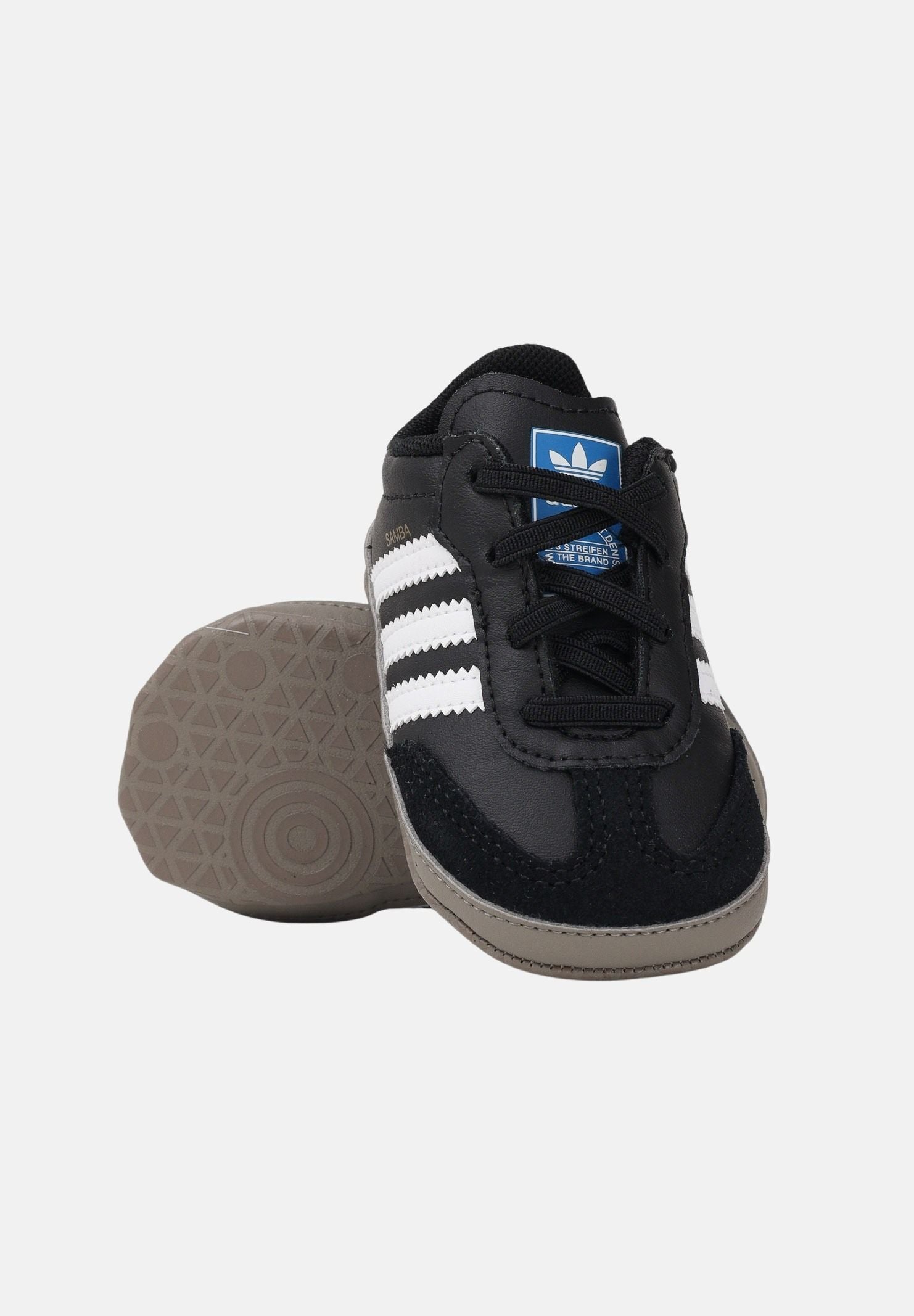ADIDAS ORIGINALS Scarpe da culla Samba nere da neonato JI2757 . ADIDAS ORIGINALS