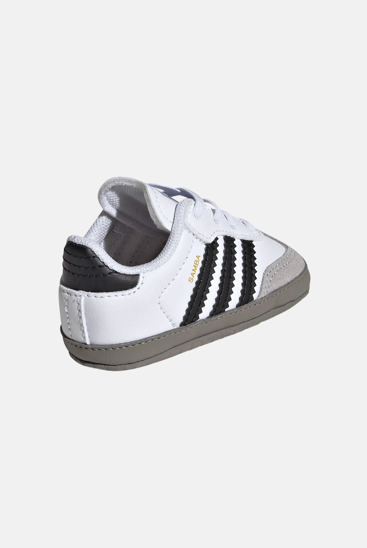 ADIDAS ORIGINALS Scarpe da culla Samba bianche e nere da neonato JI2758 . ADIDAS ORIGINALS