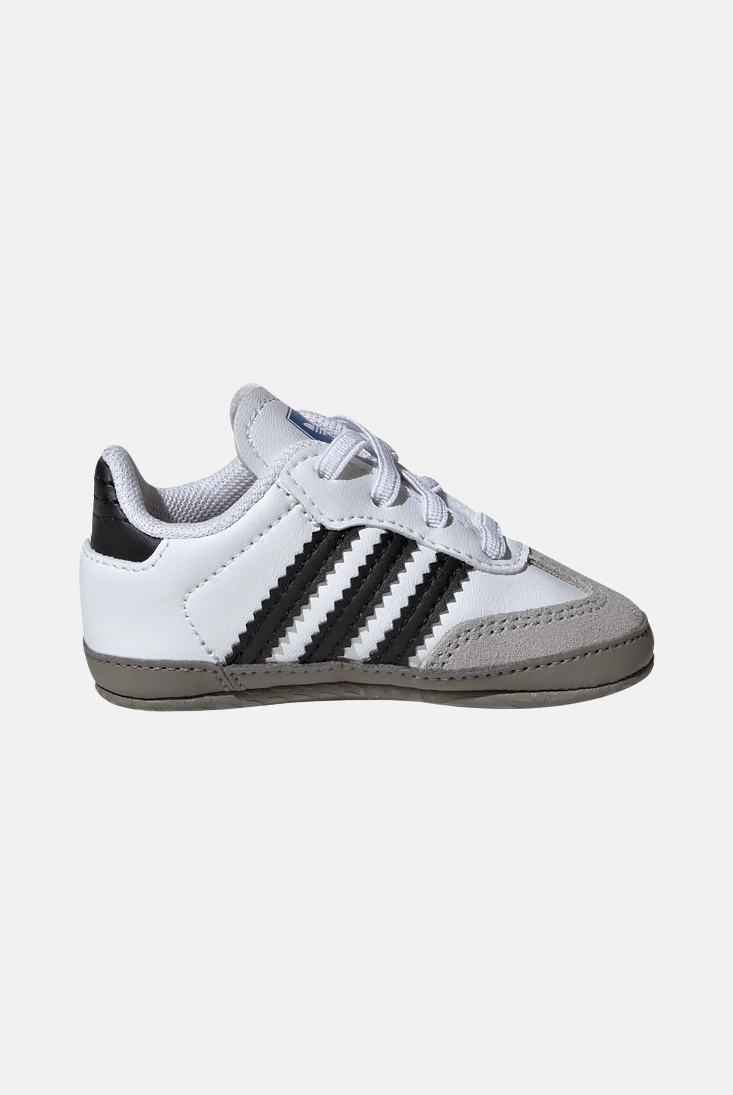 ADIDAS ORIGINALS Scarpe da culla Samba bianche e nere da neonato JI2758 . ADIDAS ORIGINALS