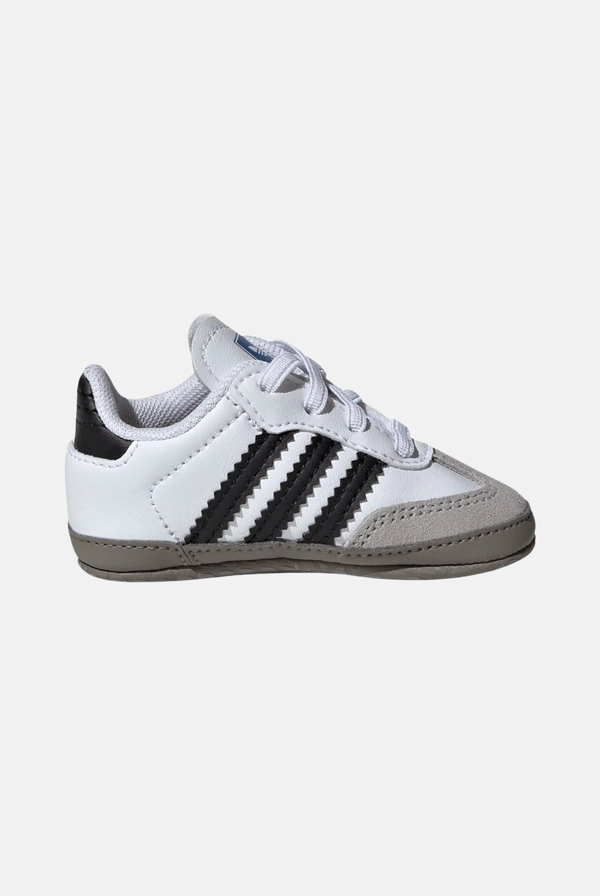 ADIDAS ORIGINALS Scarpe da culla Samba bianche e nere da neonato JI2758 . ADIDAS ORIGINALS