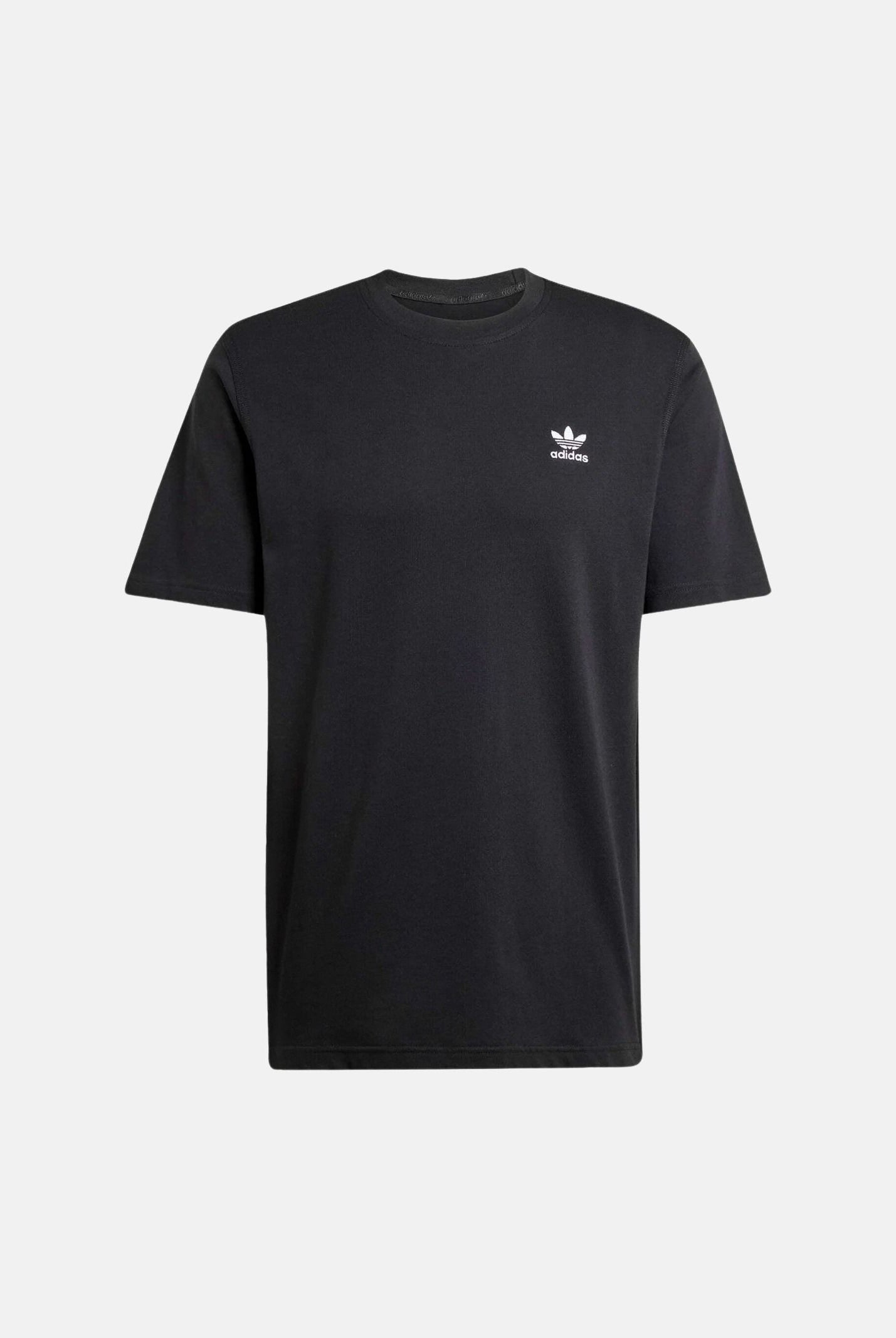 ADIDAS ORIGINALS T-shirt a manica corta Trefoil Essentials nera da uomo JI8545 . ADIDAS ORIGINALS