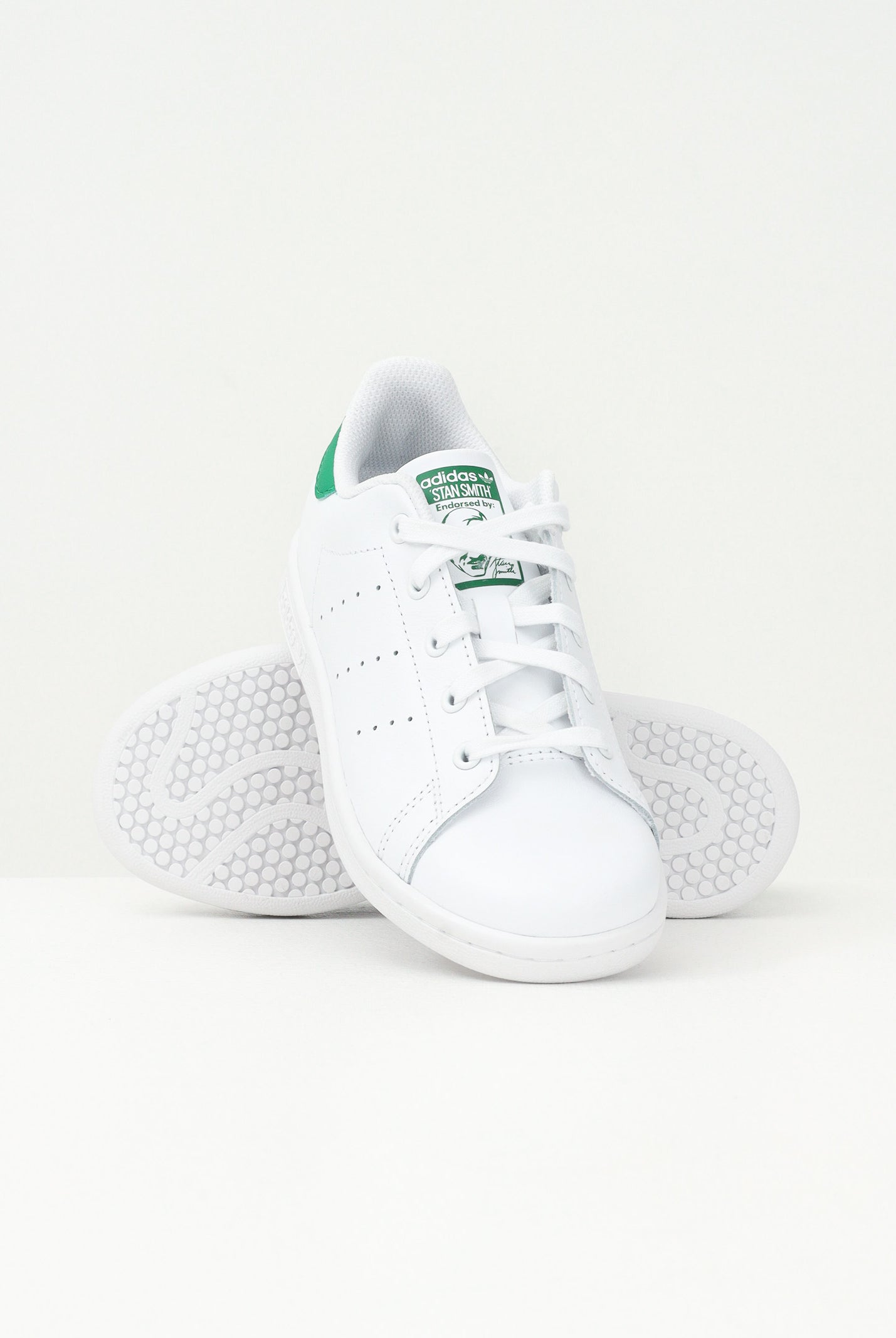 ADIDAS ORIGINALS Sneakers Stan Smith bianche per bambino e bambina JP9720 . ADIDAS ORIGINALS