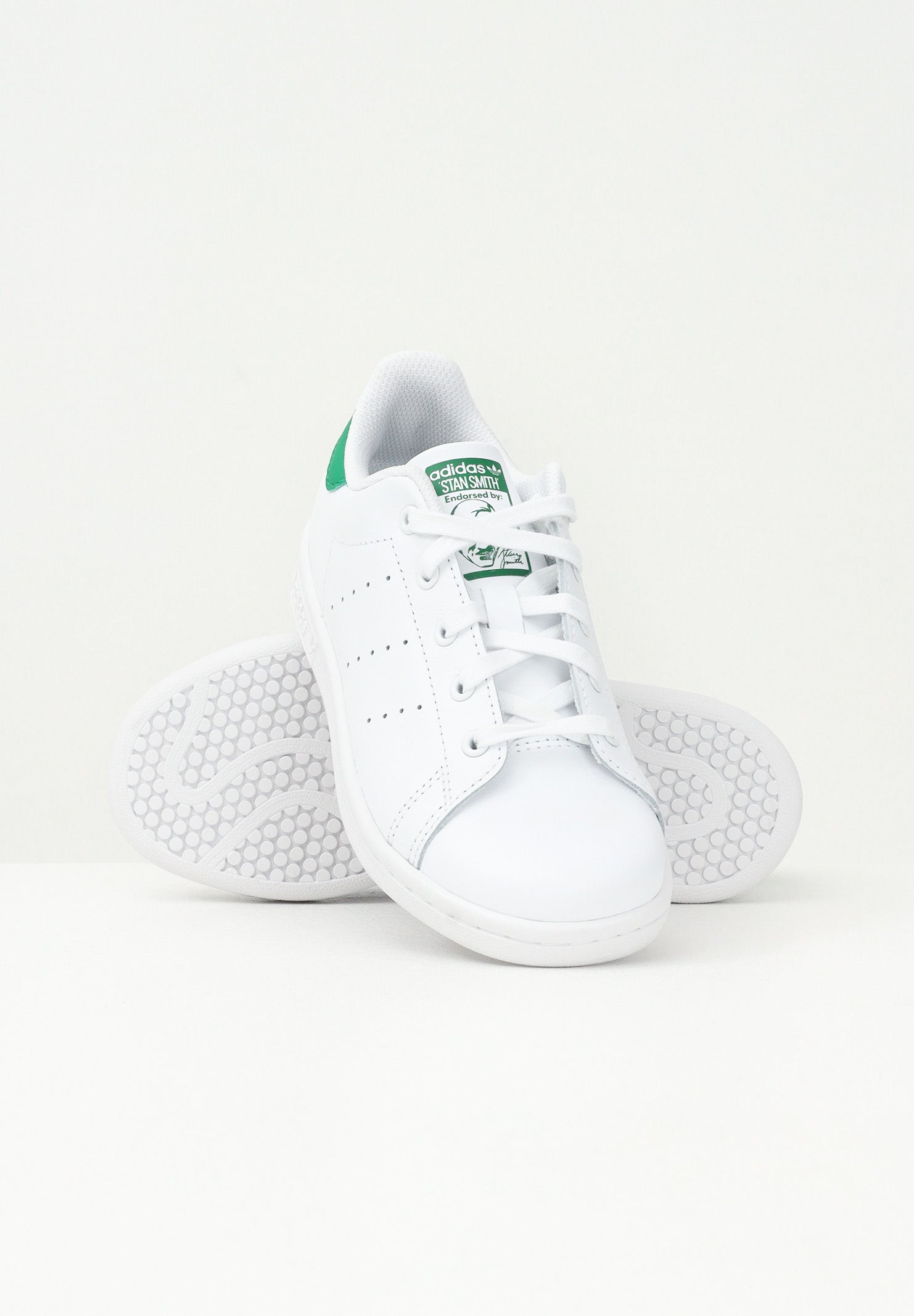 ADIDAS ORIGINALS Sneakers Stan Smith bianche per bambino e bambina JP9720 . ADIDAS ORIGINALS
