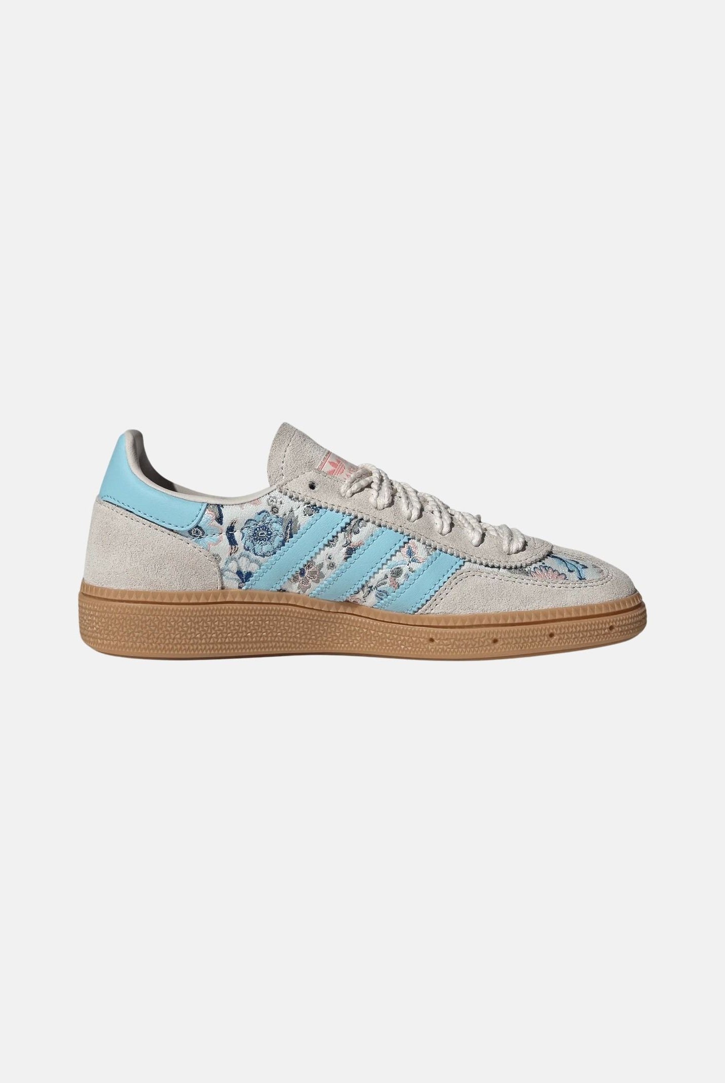 ADIDAS ORIGINALS sneakers Handball Spezial Liberty London Off White / Icey Blue / Gum grigio azzurro e bianco donna. JQ2010 . ADIDAS ORIGINALS