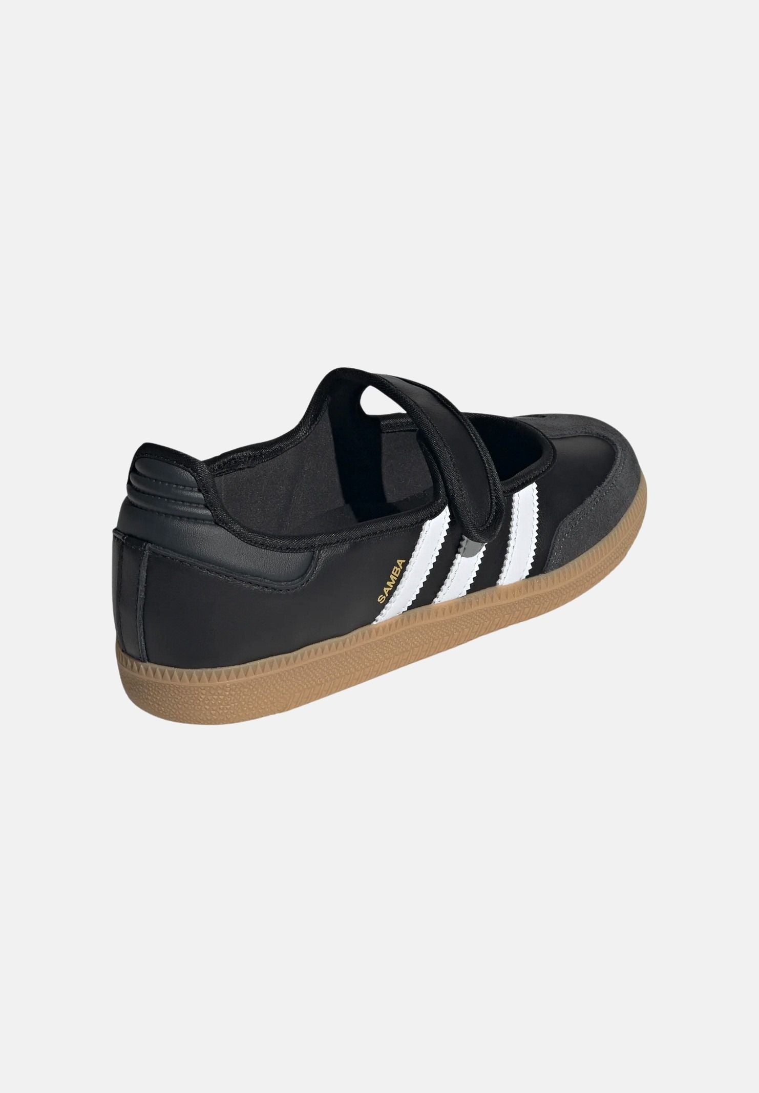 ADIDAS ORIGINALS Ballerine SAMBA JANE nere da donna con iconiche 3-Stripes a contrasto<BR/> JQ6445 . ADIDAS ORIGINALS