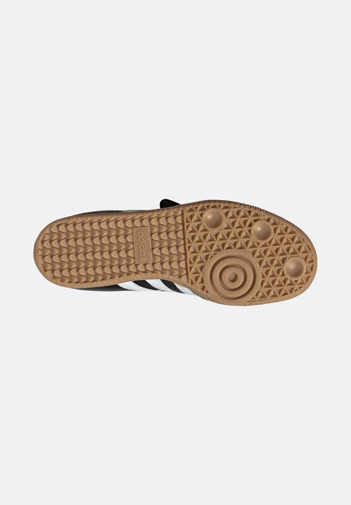 ADIDAS ORIGINALS Ballerine SAMBA JANE nere da donna con iconiche 3-Stripes a contrasto<BR/> JQ6445 . ADIDAS ORIGINALS