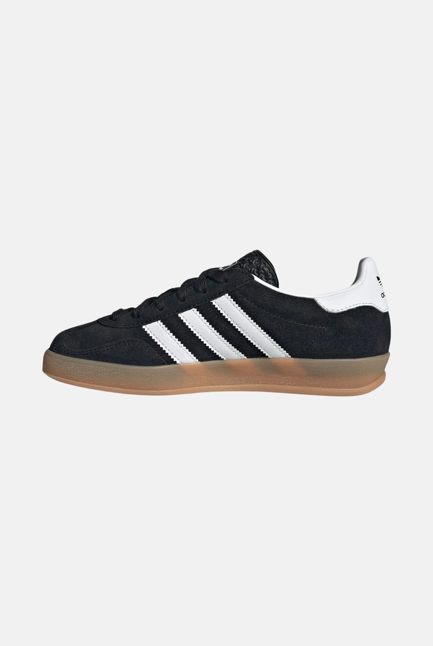 ADIDAS ORIGINALS Sneakers GAZELLE INDOOR nere da donna JQ8701 . ADIDAS ORIGINALS