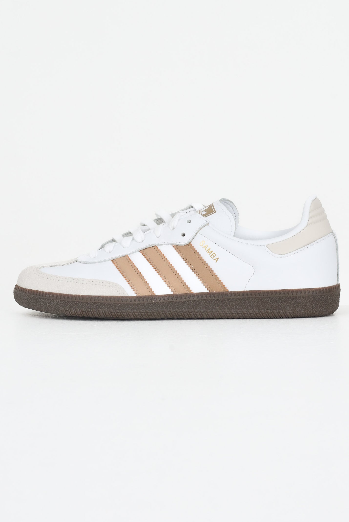 ADIDAS ORIGINALS Sneakers Samba bianche e beige da uomo JR0912 . ADIDAS ORIGINALS