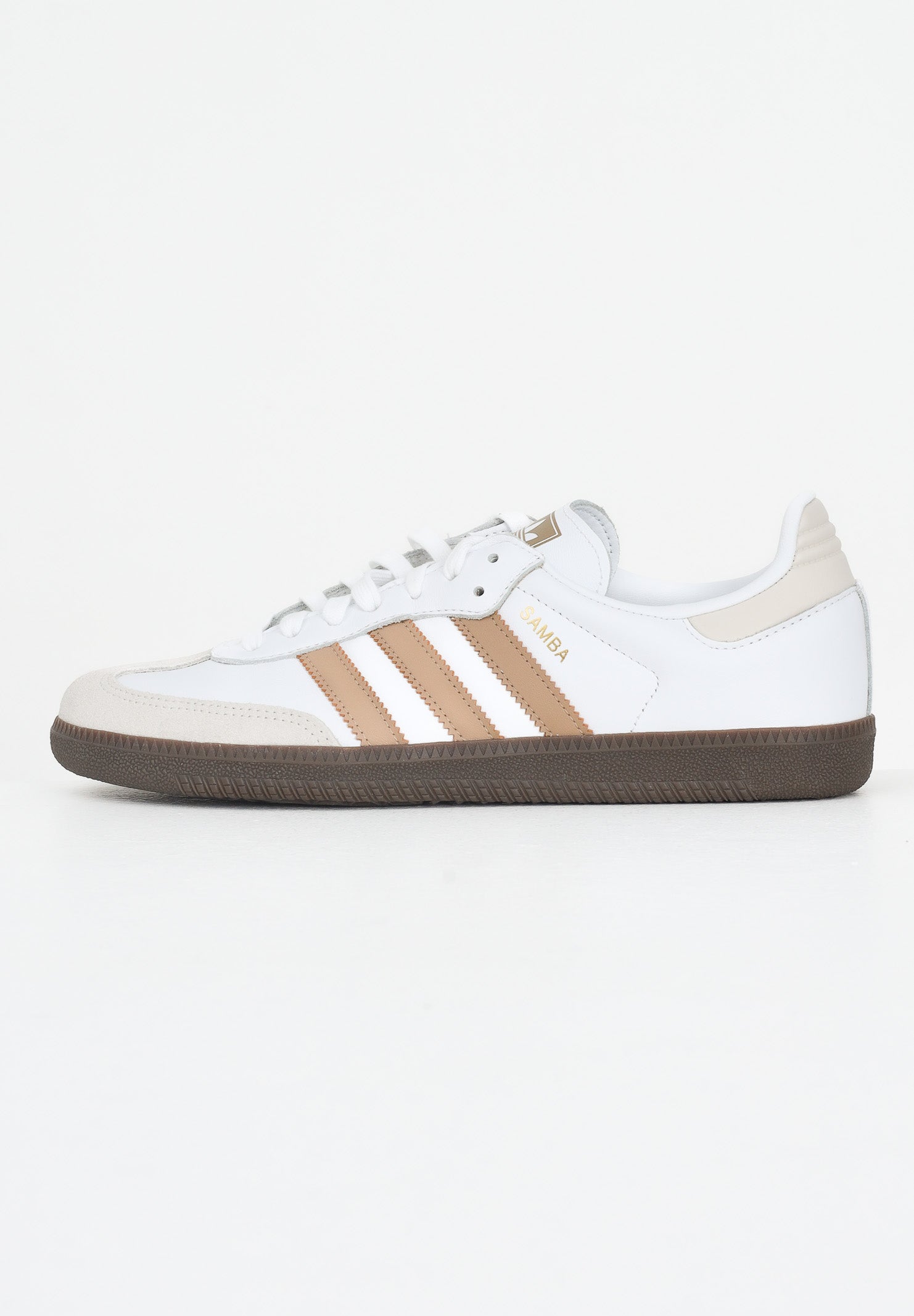 ADIDAS ORIGINALS Sneakers Samba bianche e beige da uomo JR0912 . ADIDAS ORIGINALS