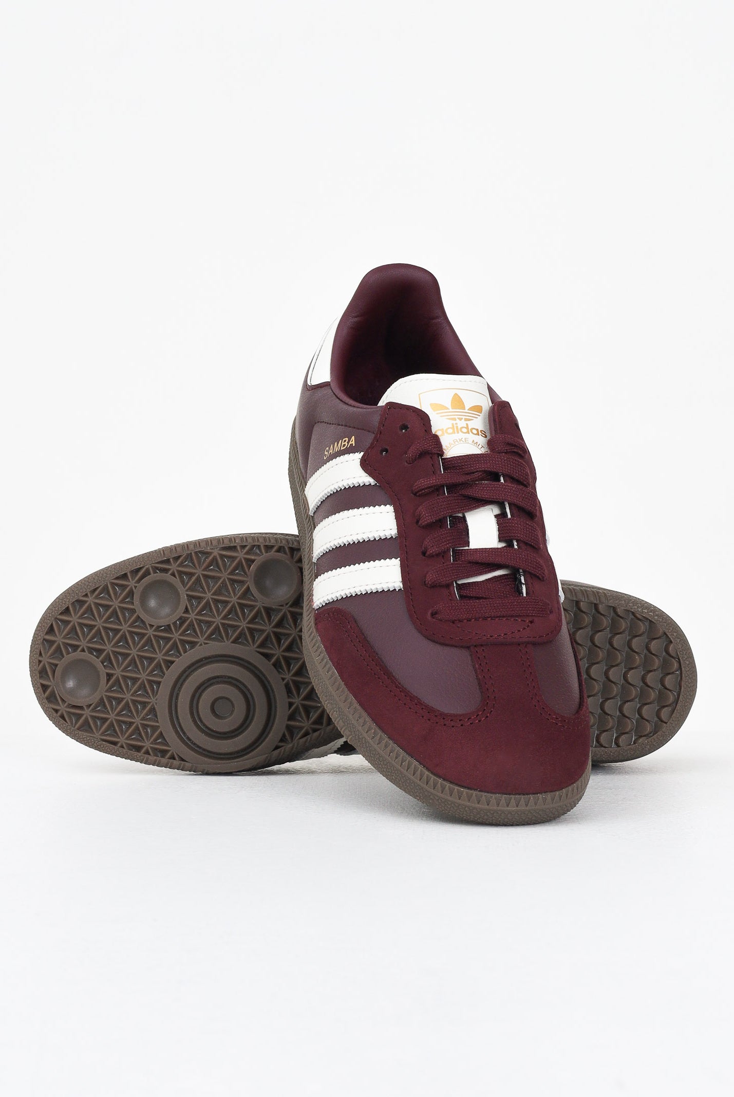 ADIDAS ORIGINALS Sneakers Samba OG bordeaux da uomo JR8844 . ADIDAS ORIGINALS