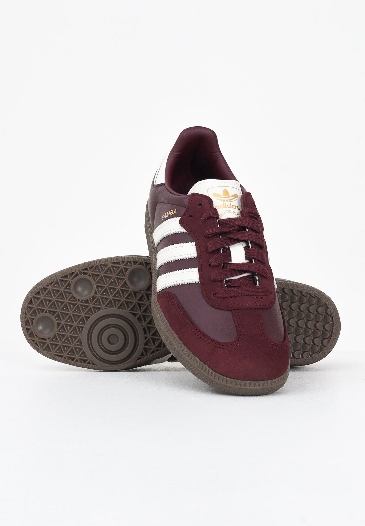 ADIDAS ORIGINALS Sneakers Samba OG bordeaux da uomo JR8844 . ADIDAS ORIGINALS