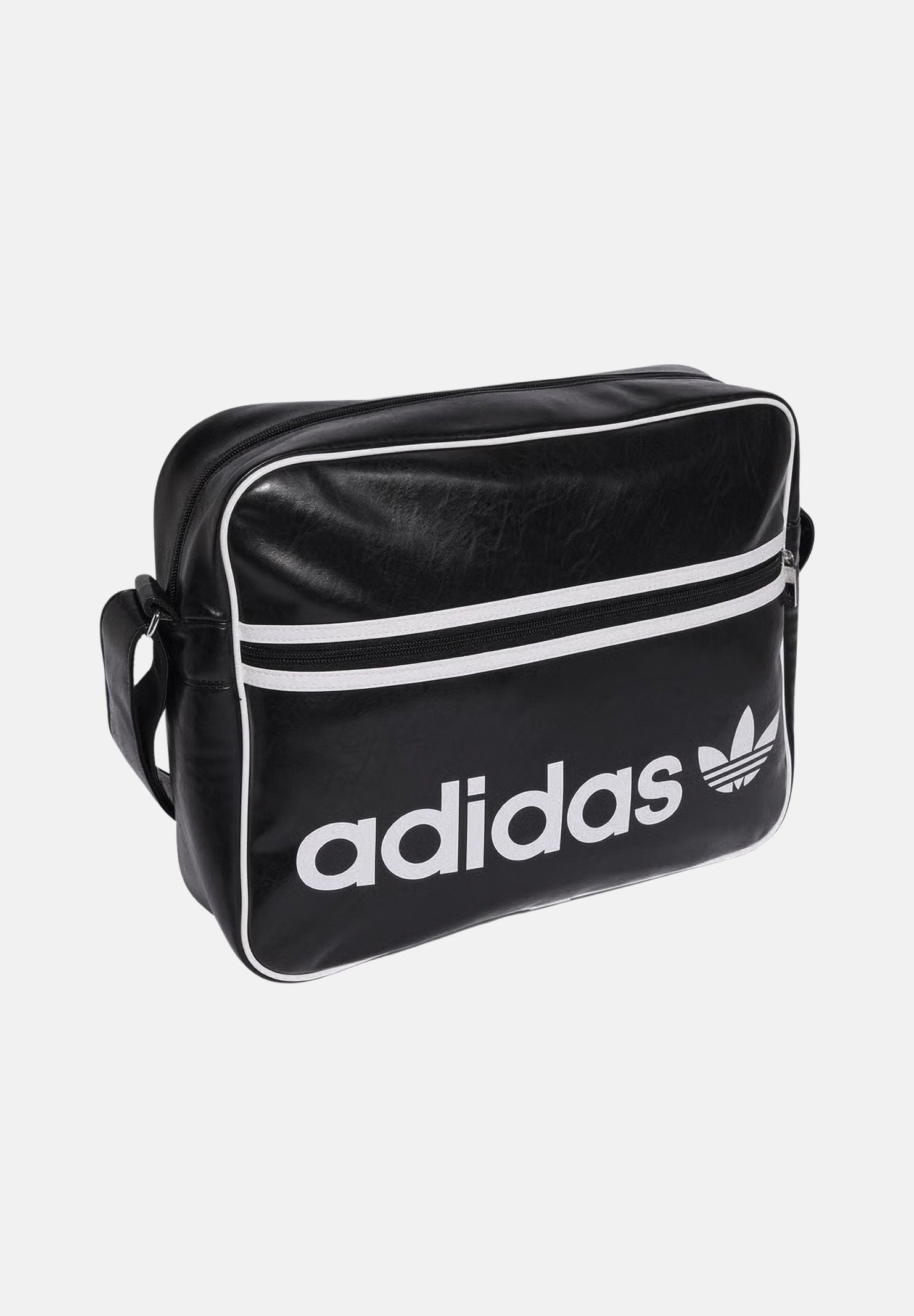 ADIDAS ORIGINALS Borsa a tracolla OG Airliner nera per uomo e donna JW3346 . ADIDAS ORIGINALS