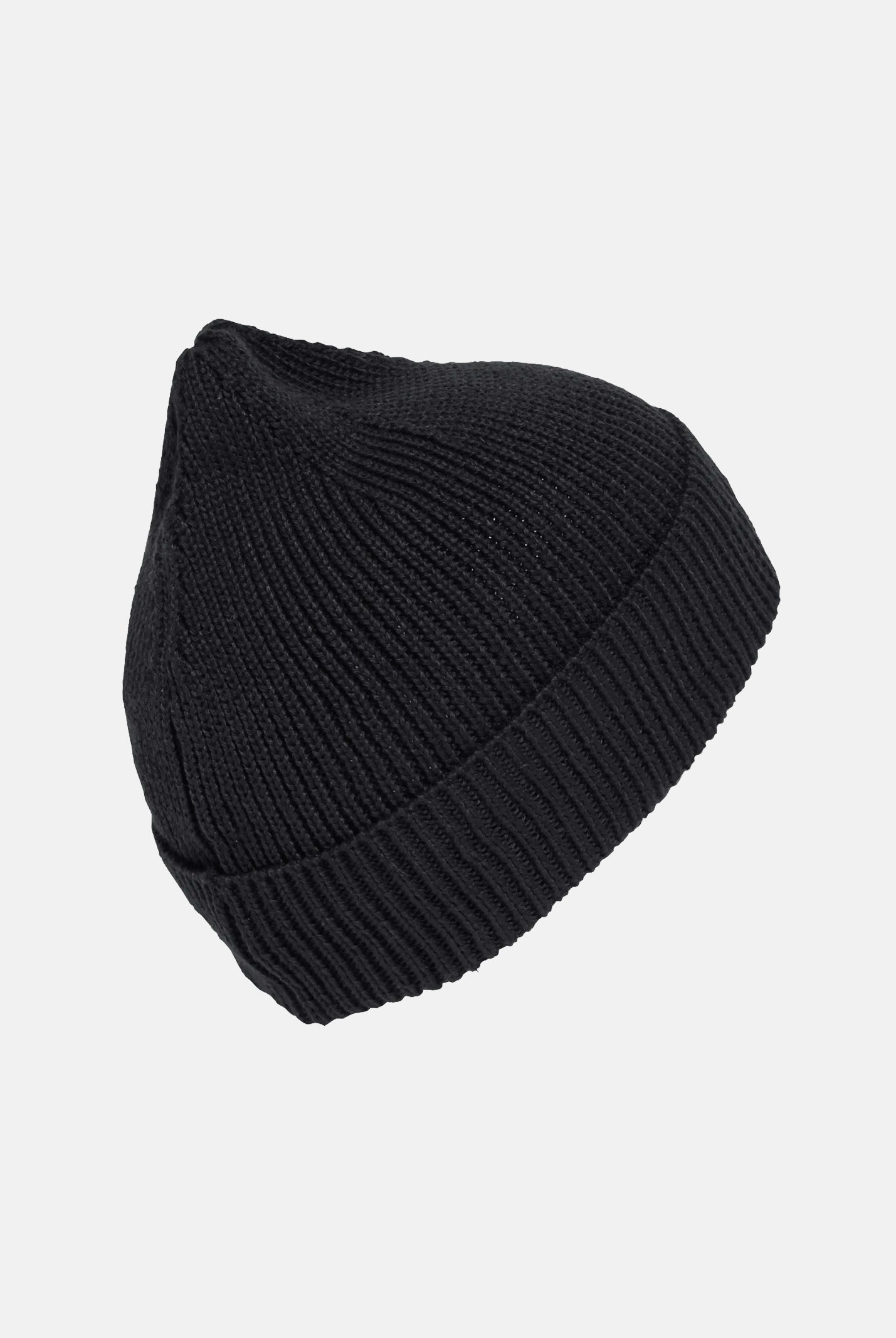 ADIDAS ORIGINALS Cappello EVERYDAY ICONS BEANIE WITH TONAL METAL TREFOIL Black nero unisex. JW7990 . ADIDAS ORIGINALS