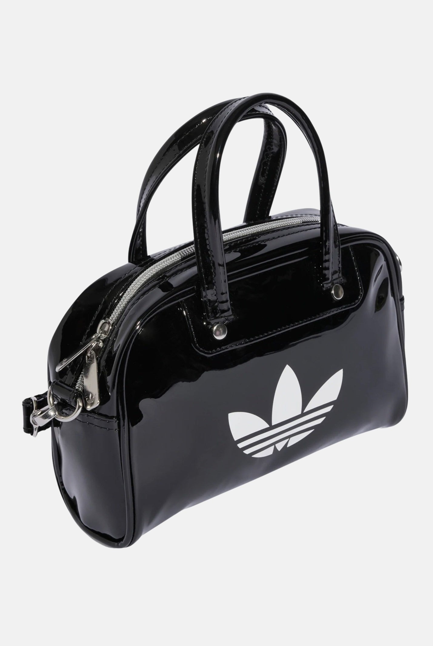 ADIDAS ORIGINALS Borsa a mano Adicolor Mini Bowling Bag nera da donna JX0247 . ADIDAS ORIGINALS