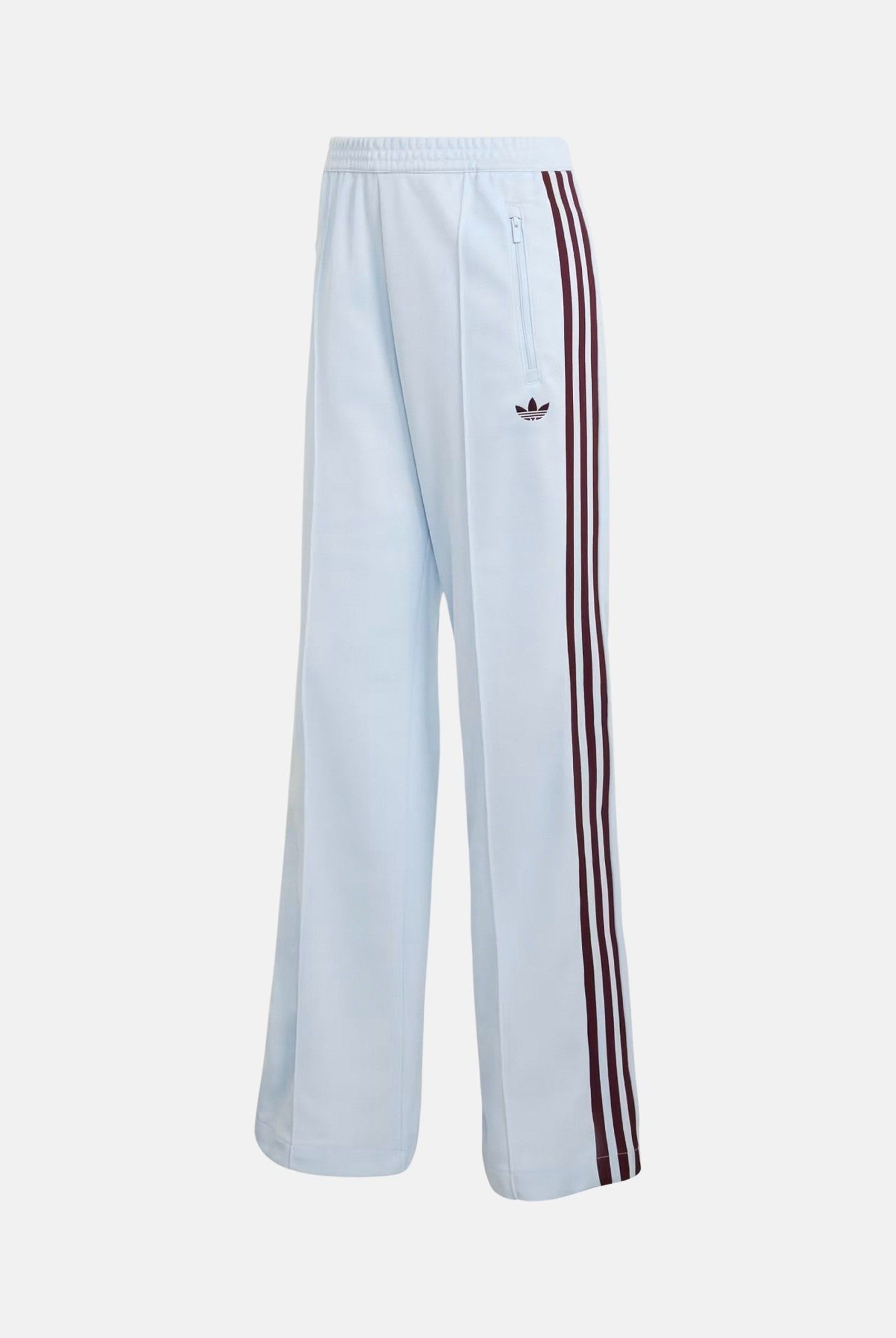 ADIDAS ORIGINALS Pantalone FIREBIRD CLASSIC celeste e bordeaux da donna KC6561 . ADIDAS ORIGINALS
