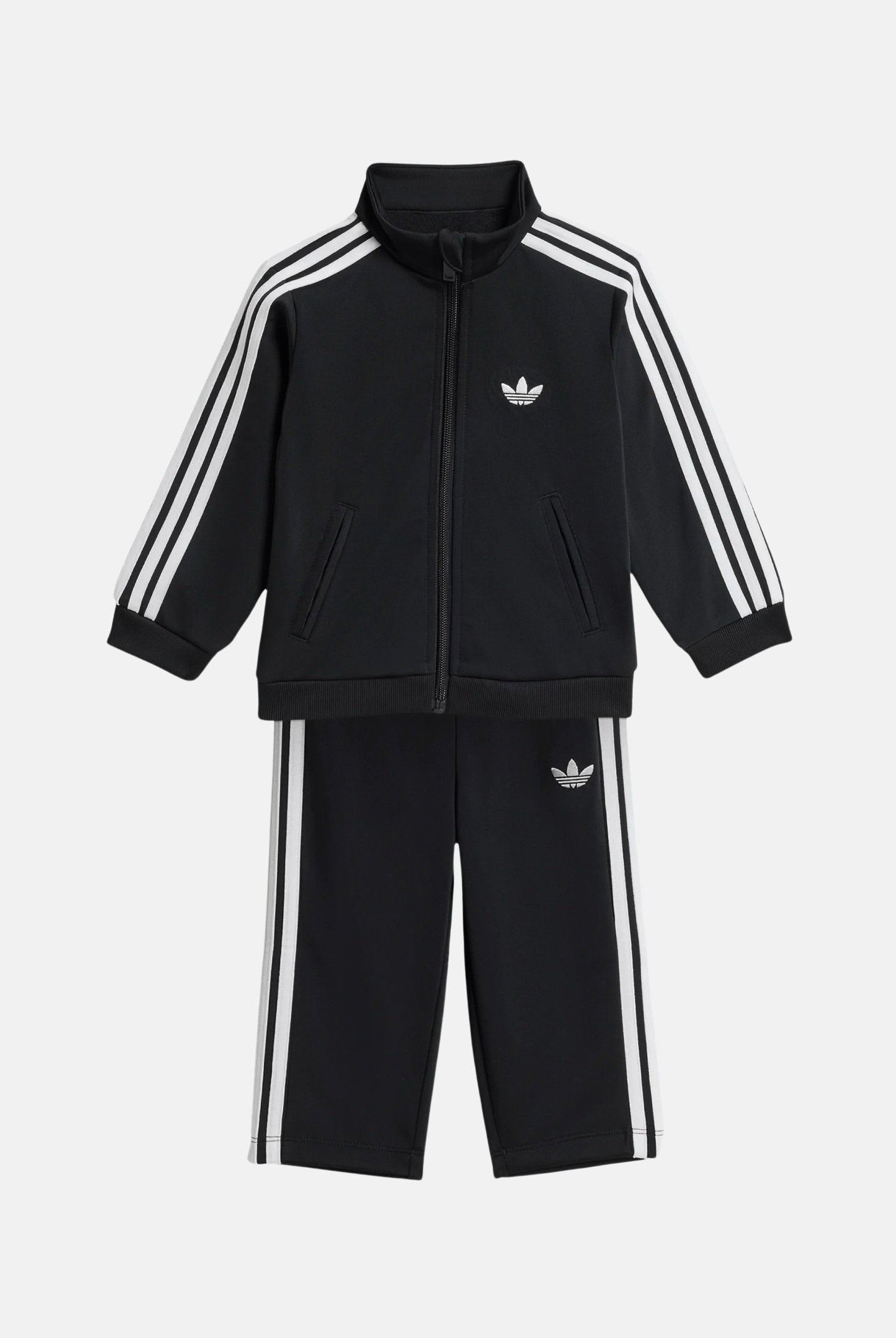 ADIDAS ORIGINALS Tuta FIREBIRD TS nera da neonato KD1003 . ADIDAS ORIGINALS