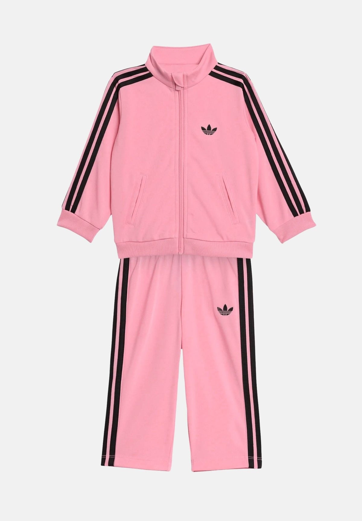 ADIDAS ORIGINALS Tuta FIREBIRD rosa e nera da neonato KD1006 . ADIDAS ORIGINALS