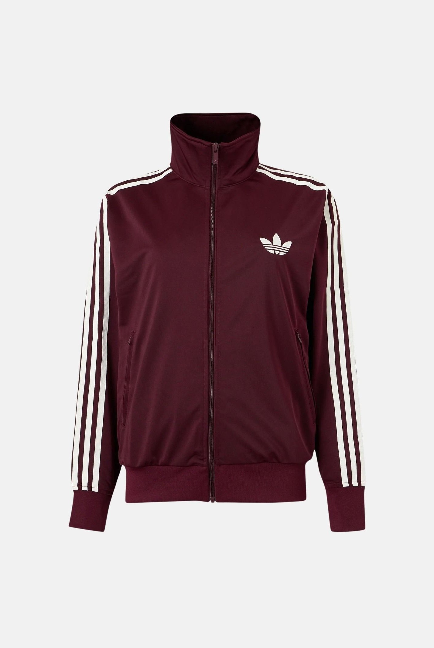 ADIDAS ORIGINALS Felpa con zip FIREBIRD bordeaux da donna KD1326 . ADIDAS ORIGINALS