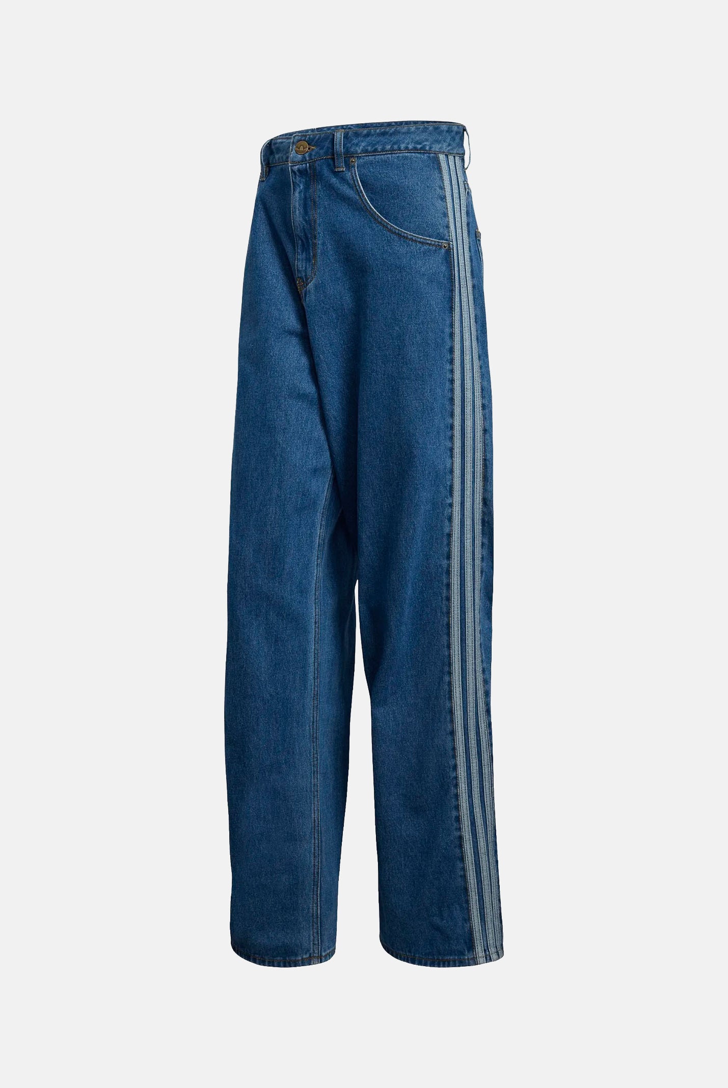 ADIDAS ORIGINALS Jeans Firebird Adicolor in denim medio da uomo KD1499 . ADIDAS ORIGINALS