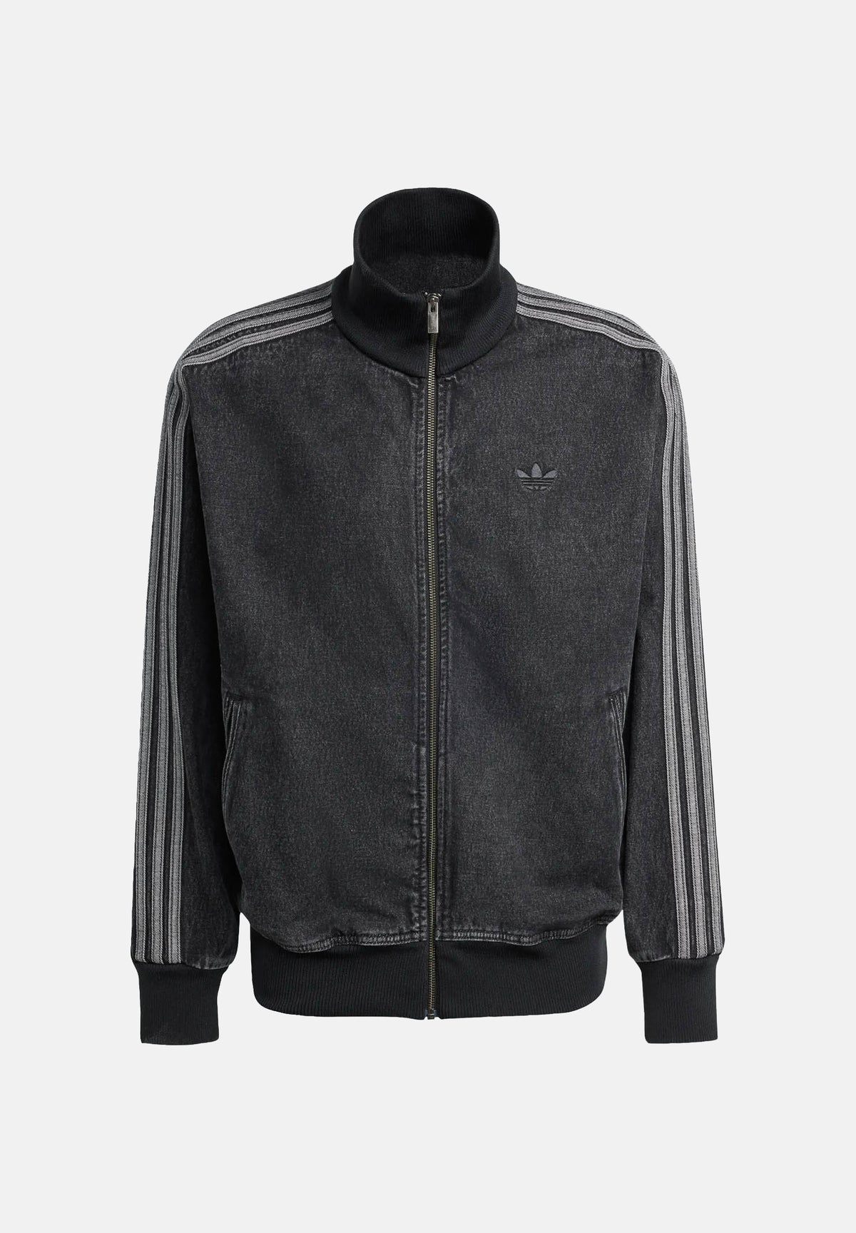 ADIDAS ORIGINALS Giubbotto di jeans FIREBIRD nero da uomo KD1516 . ADIDAS ORIGINALS