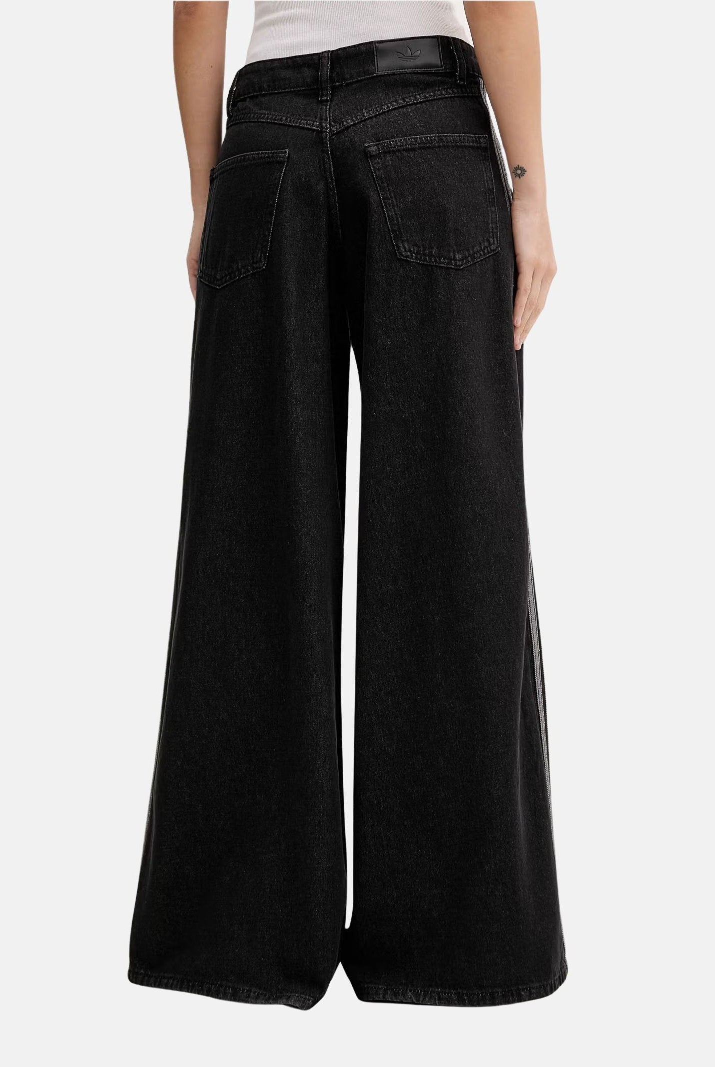 ADIDAS ORIGINALS Jeans Firebird Adilenium nero da donna KD2905 . ADIDAS ORIGINALS