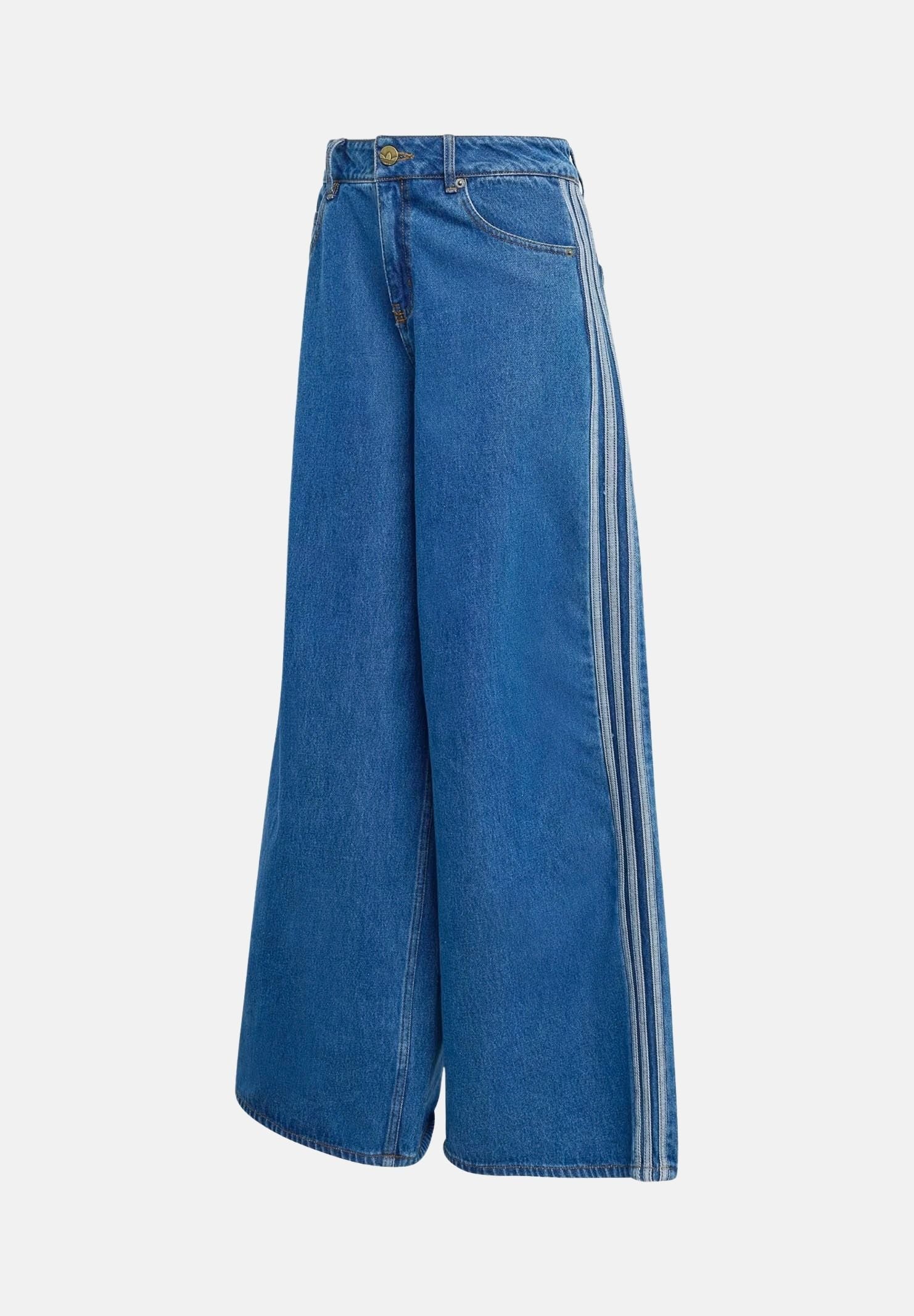 ADIDAS ORIGINALS Jeans TRACK FIREBIRD ADILENIUM in denim medio da donna KD2906 . ADIDAS ORIGINALS