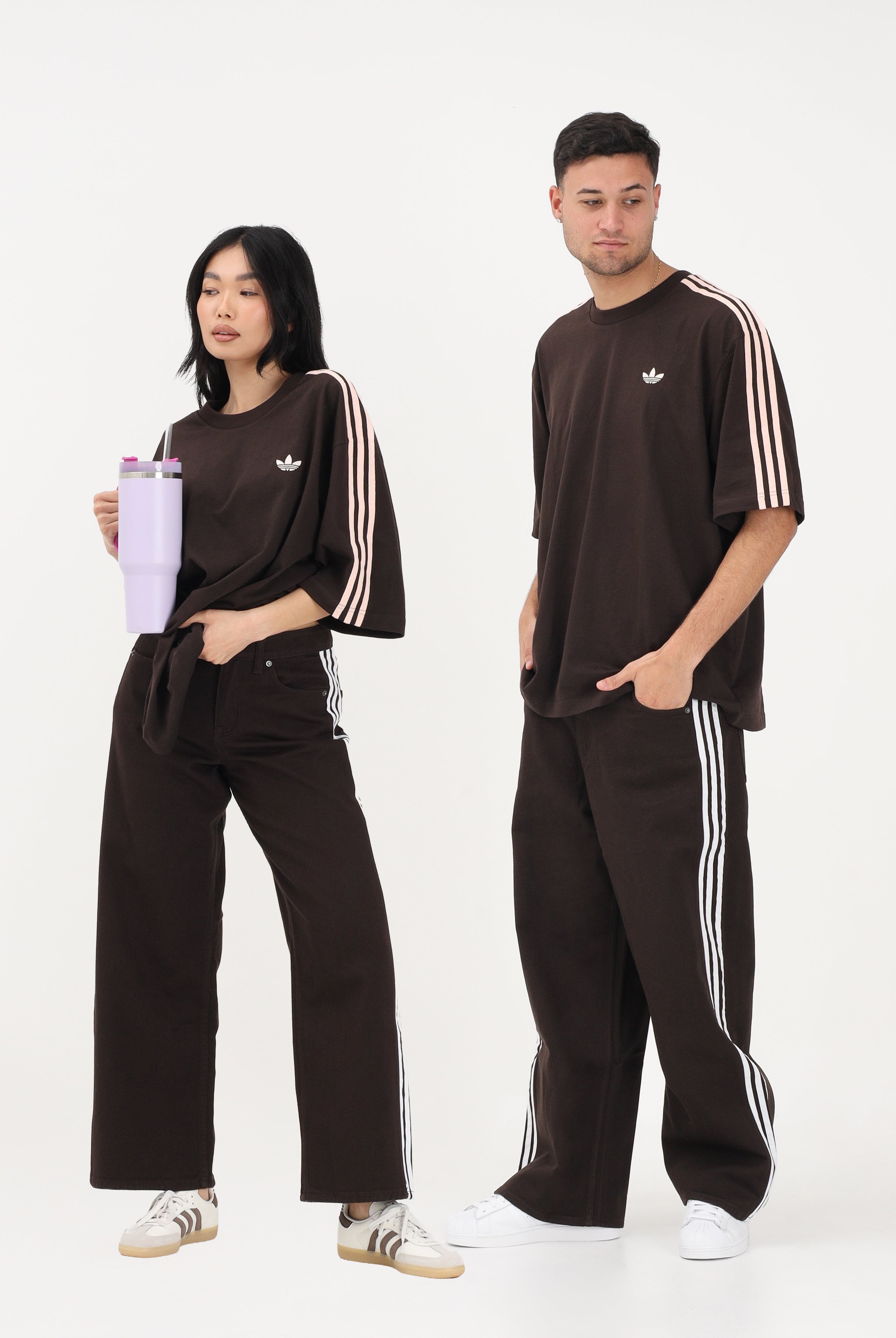 ADIDAS ORIGINALS Jeans FIREBIRD marrone per uomo e donna KD2934 . ADIDAS ORIGINALS