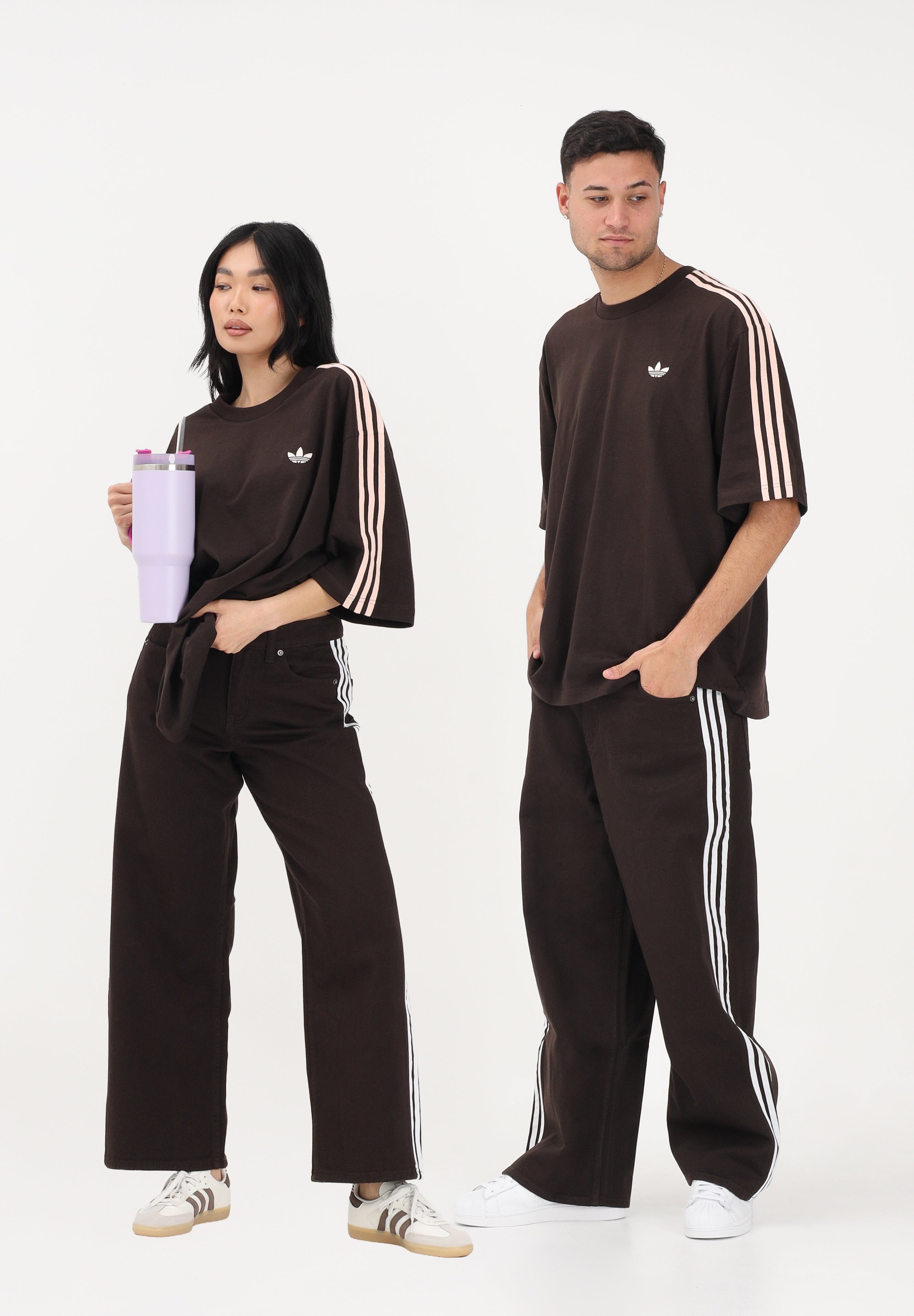 ADIDAS ORIGINALS Jeans FIREBIRD marrone per uomo e donna KD2934 . ADIDAS ORIGINALS