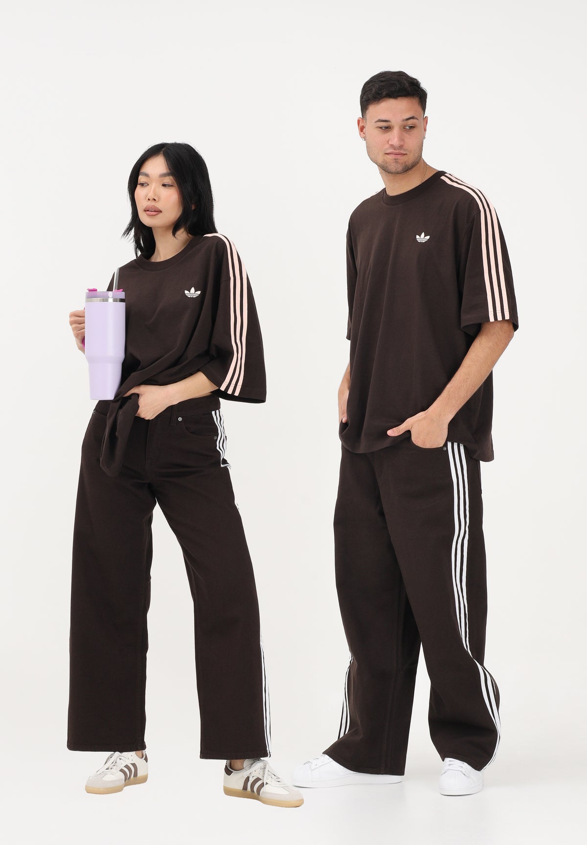 ADIDAS ORIGINALS Jeans FIREBIRD marrone per uomo e donna KD2934 . ADIDAS ORIGINALS