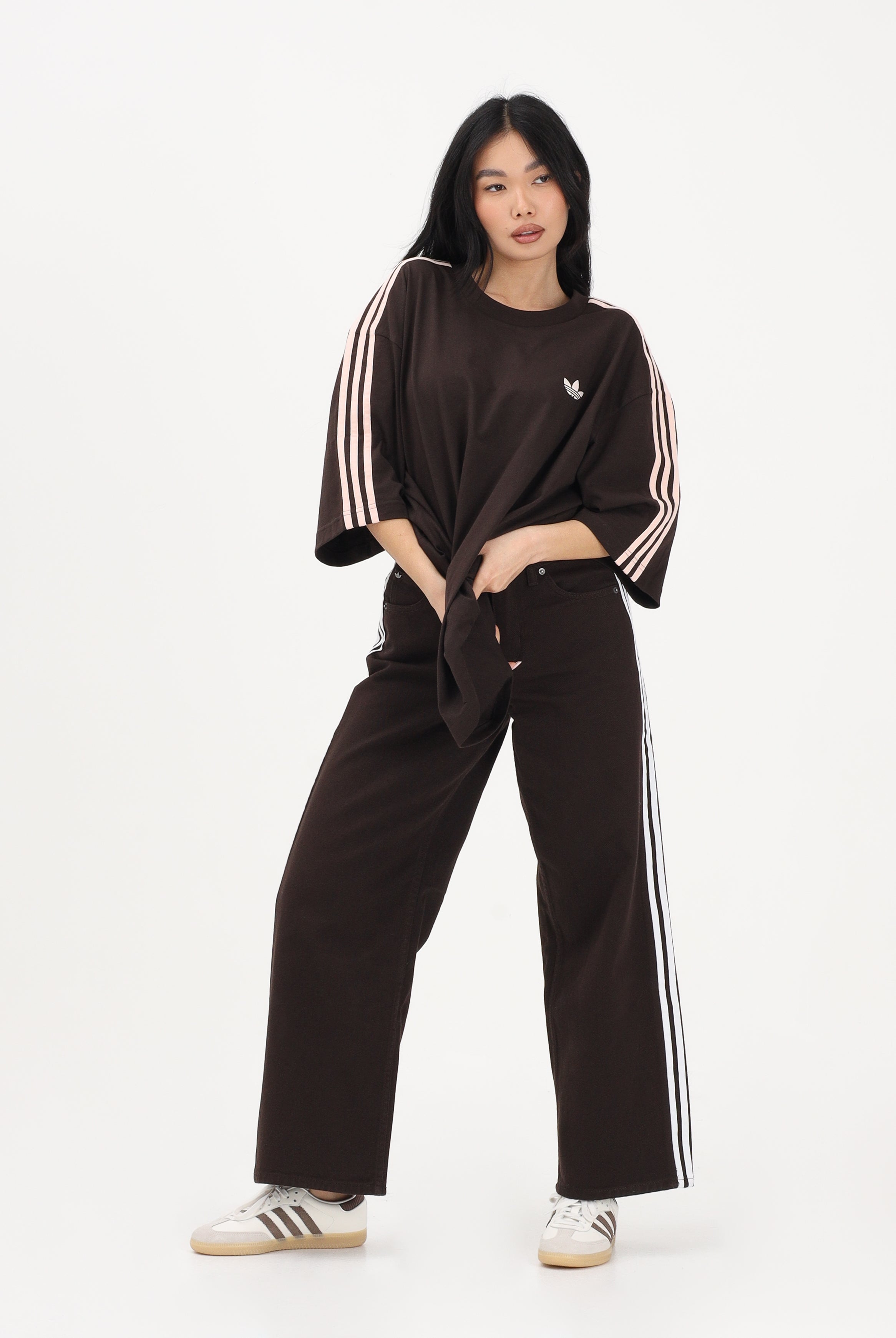 ADIDAS ORIGINALS Jeans FIREBIRD marrone per uomo e donna KD2934 . ADIDAS ORIGINALS