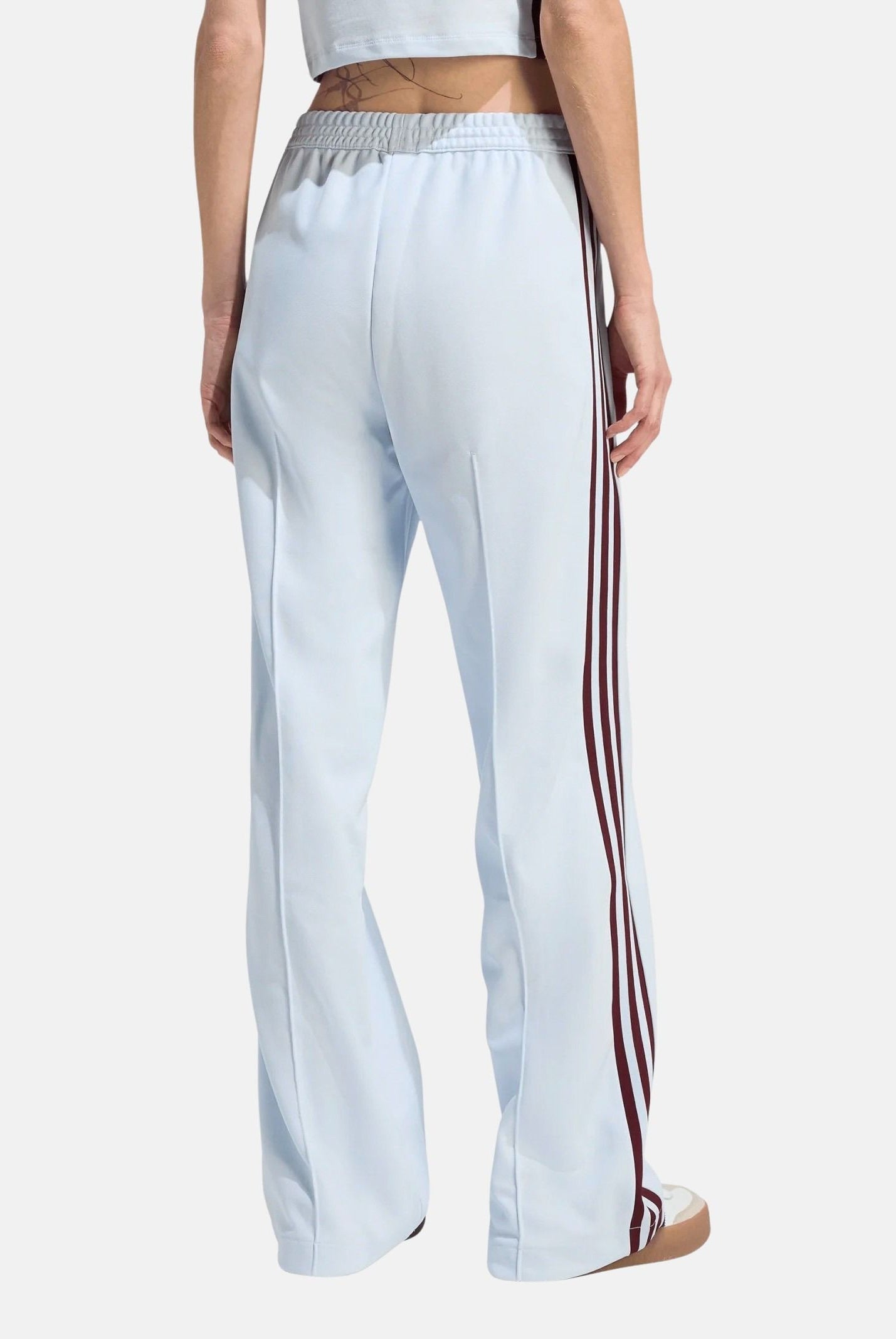 ADIDAS ORIGINALS Pantalone sportivo Classic azzurro e bordeaux da donna KD3748 . ADIDAS ORIGINALS