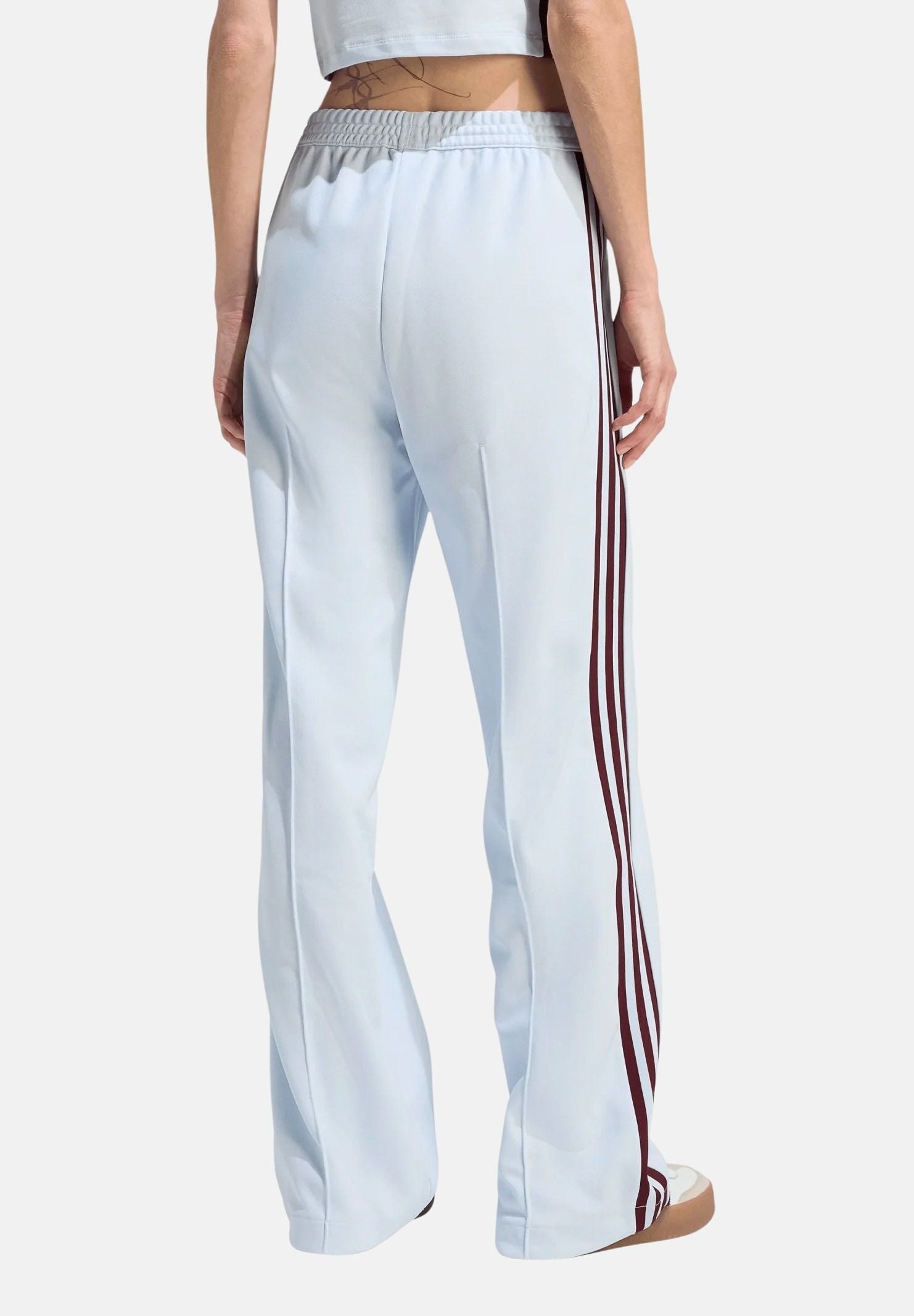 ADIDAS ORIGINALS Pantalone sportivo Classic azzurro e bordeaux da donna KD3748 . ADIDAS ORIGINALS